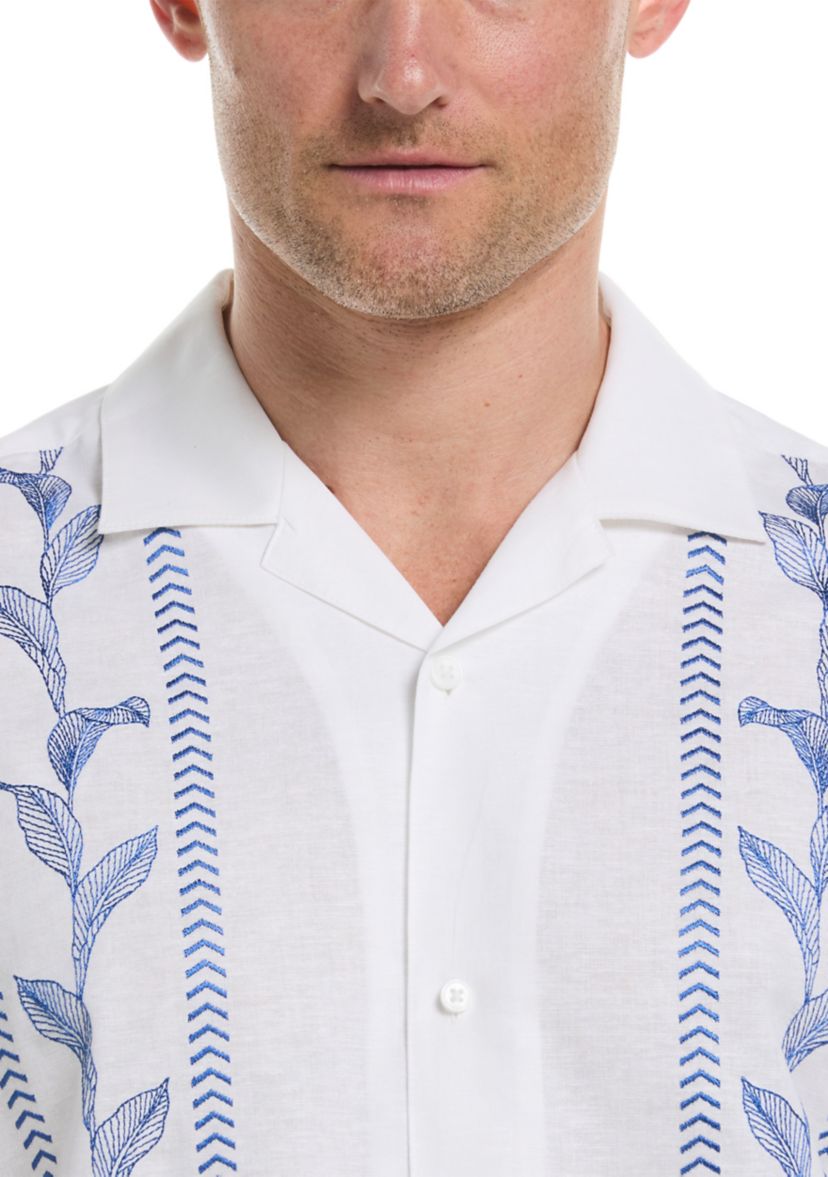 Mens Panel Embroidery Shirt