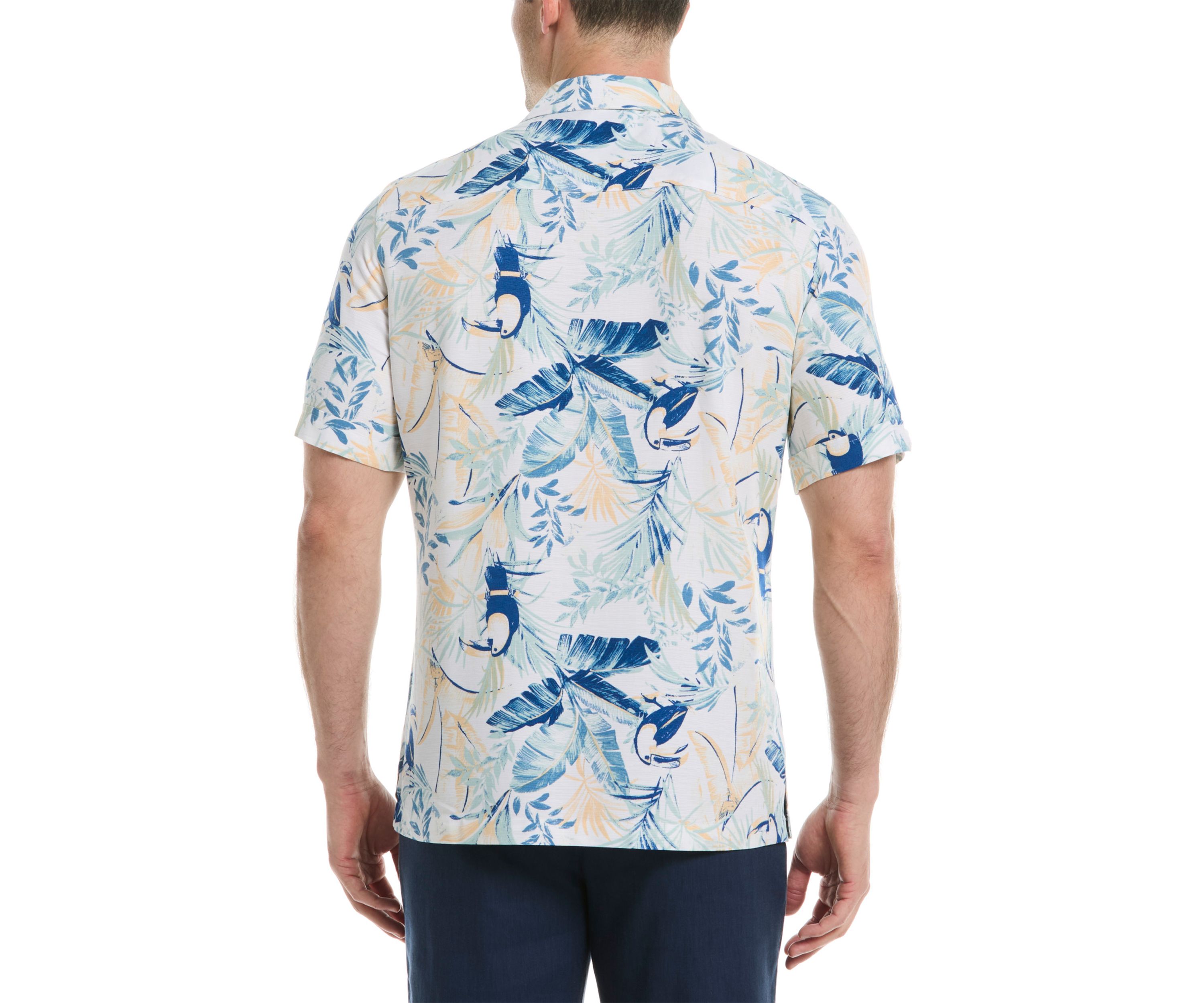 Mens Toucan Printed Woven Shirt