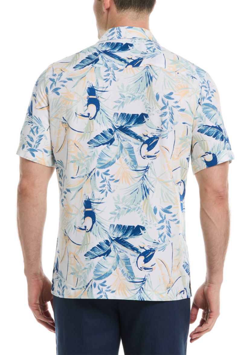 Mens Toucan Printed Woven Shirt