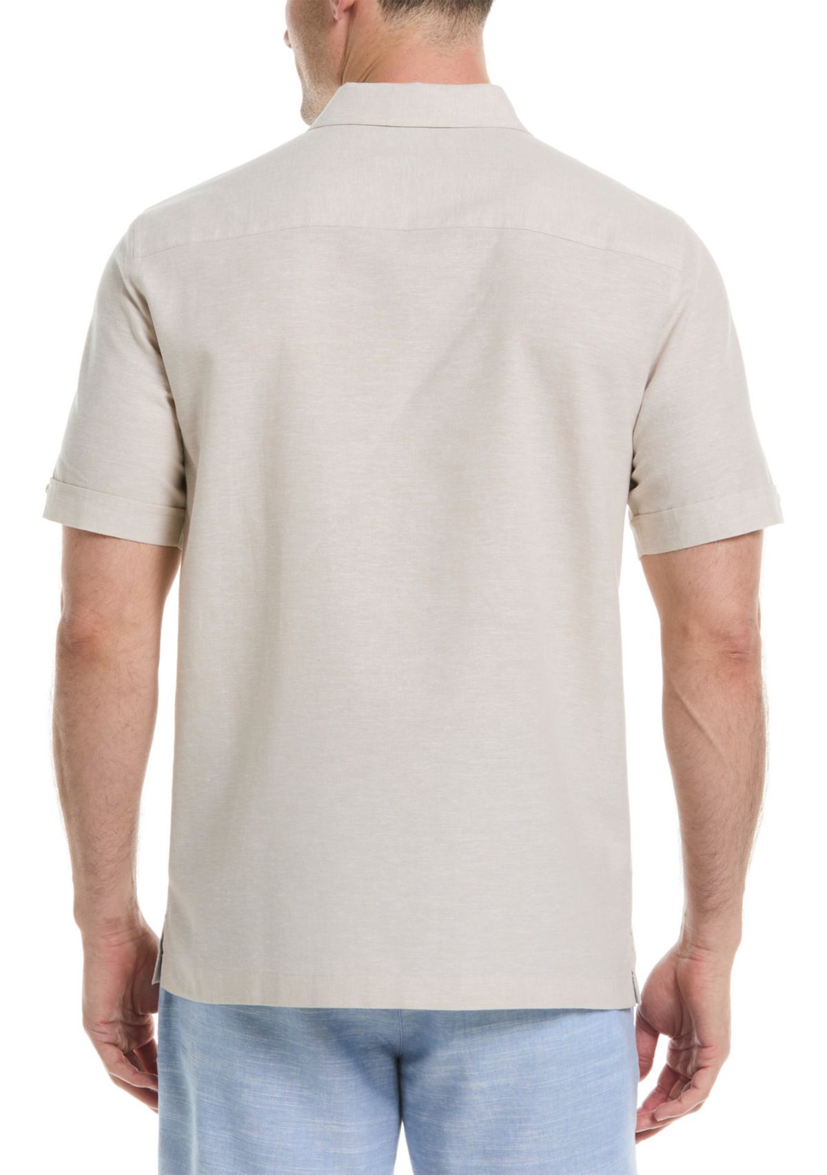 Mens Engineered Stripe Woven Shirt