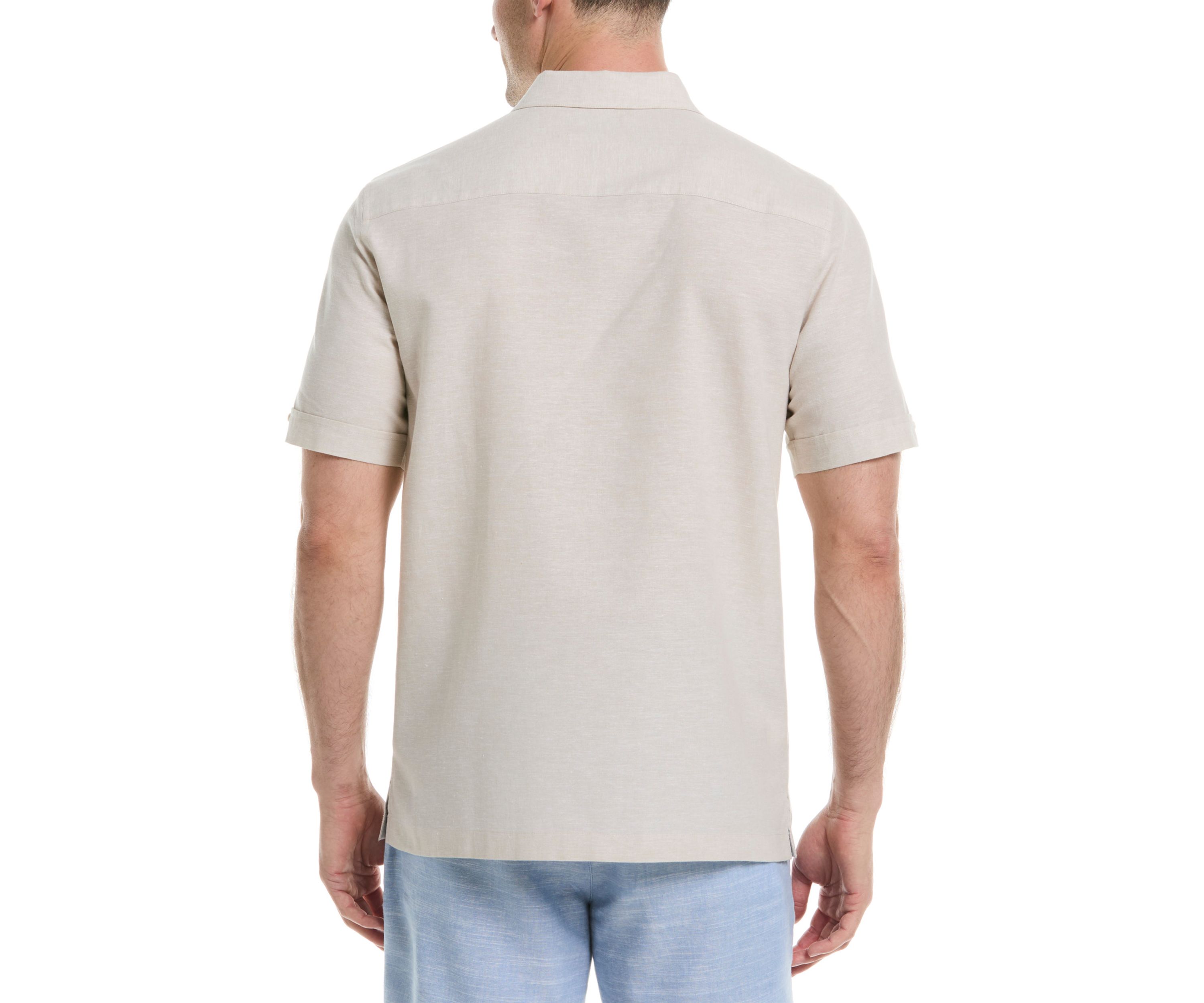 Mens Engineered Stripe Woven Shirt
