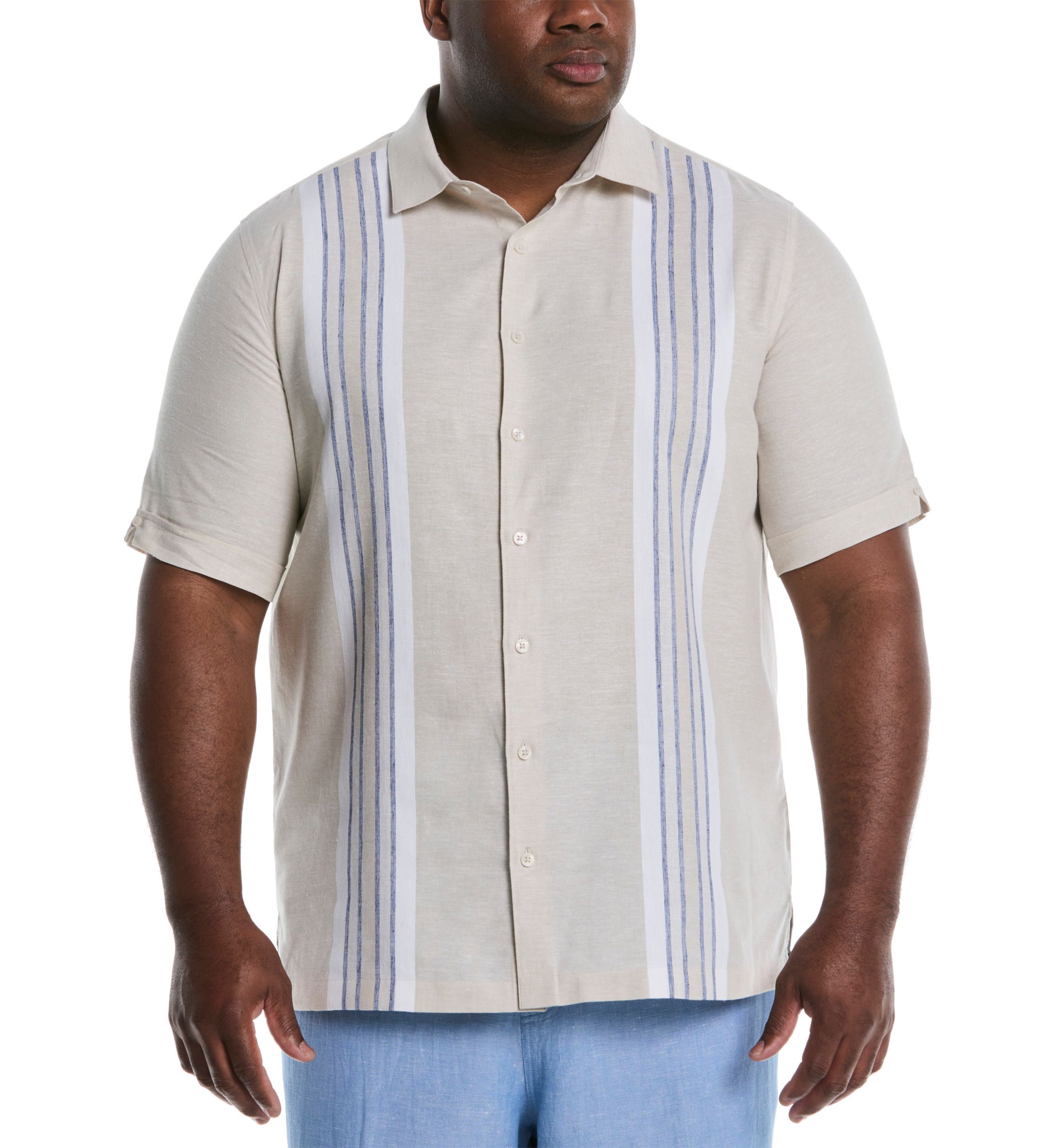 Big & Tall Engineered Panel Shirt