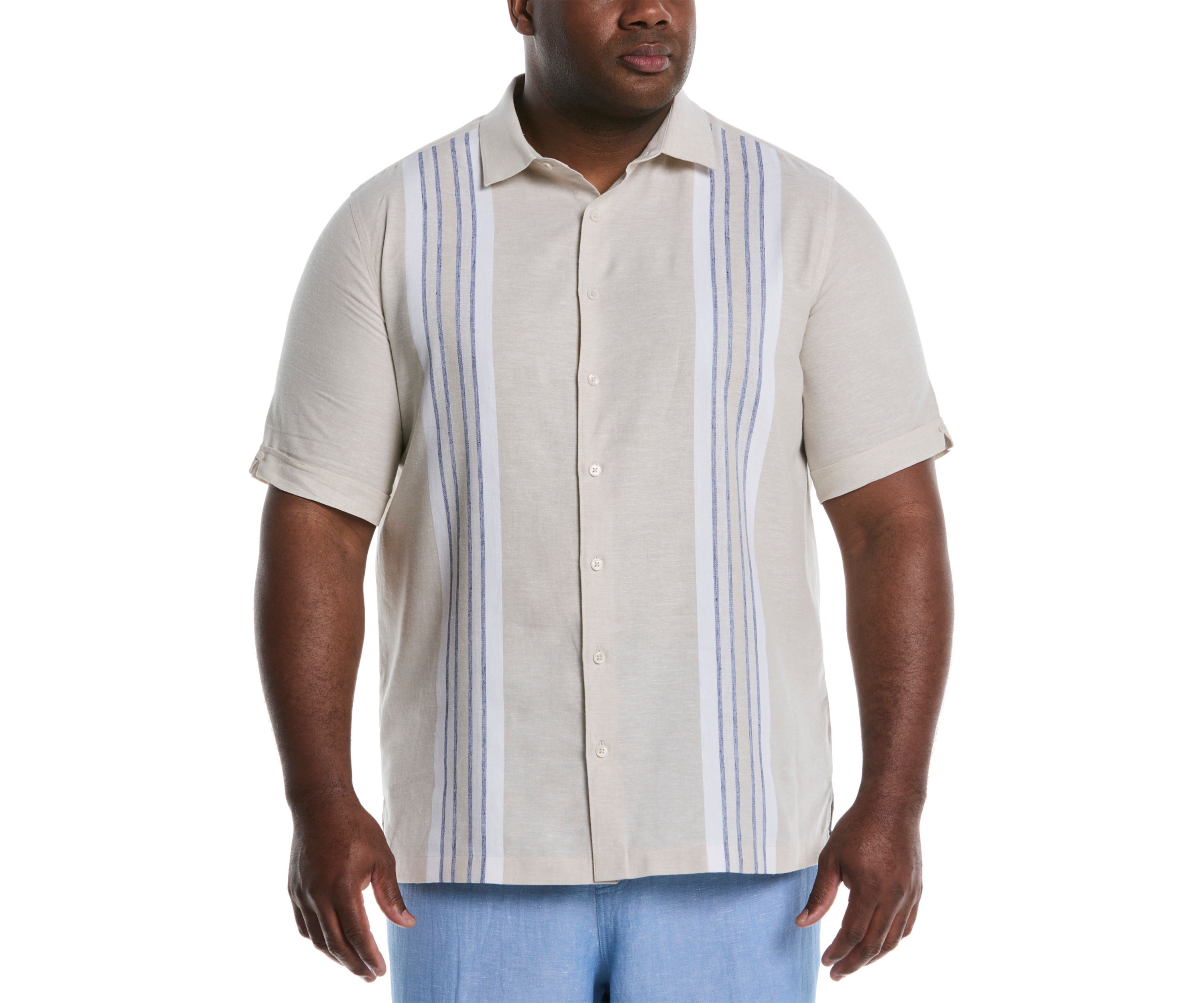 Big & Tall Engineered Panel Shirt