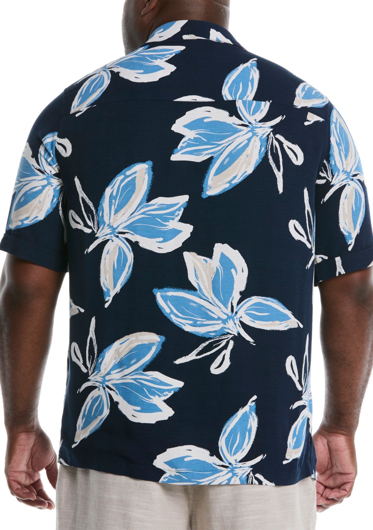 Big & Tall Floral Printed Shirt