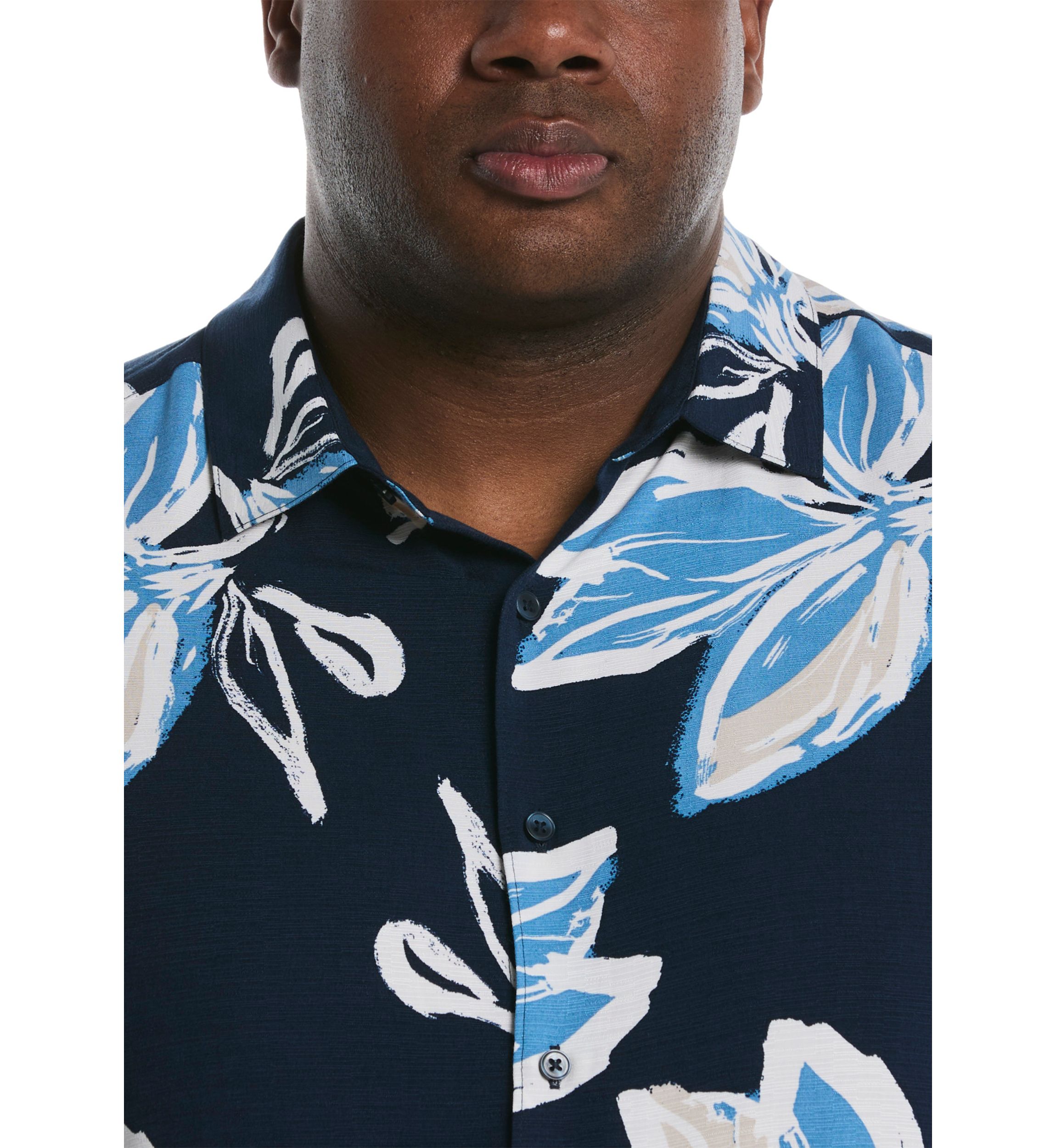 Big & Tall Floral Printed Shirt