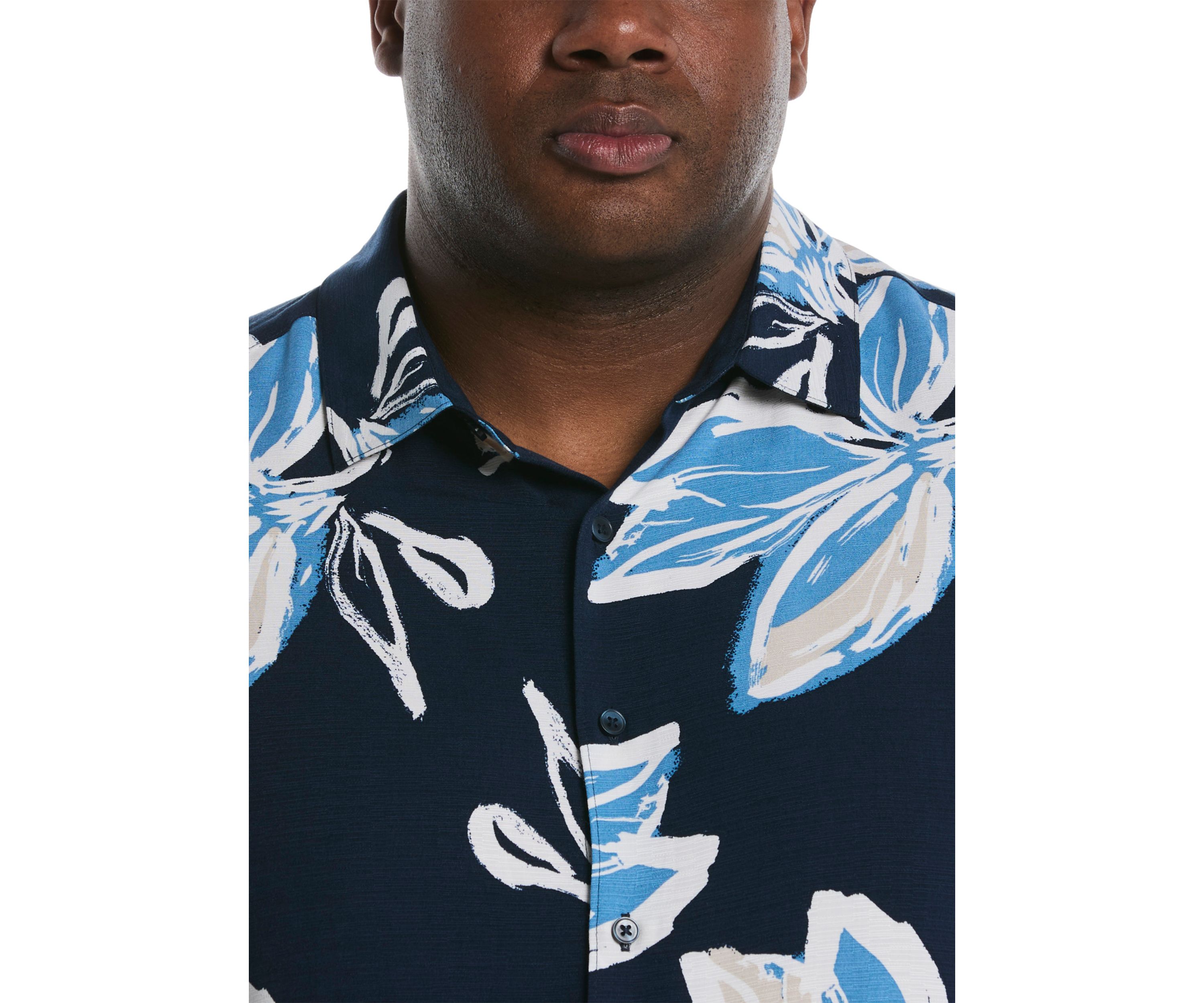 Big & Tall Floral Printed Shirt