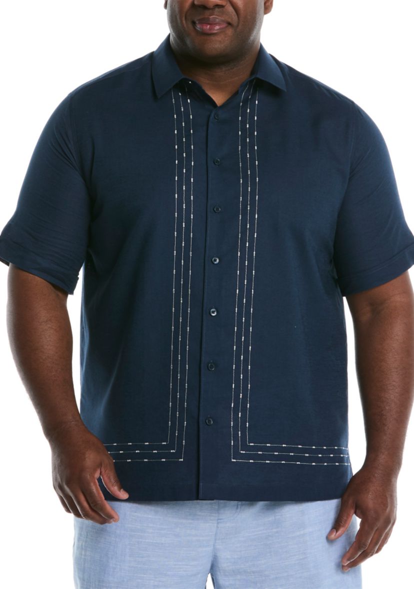 Big & Tall Linen Cotton Shirt 