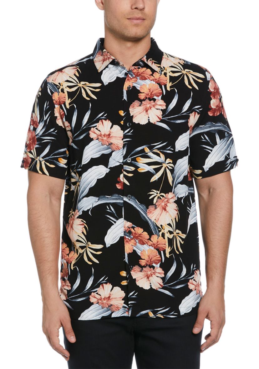 Mens Floral Printed Shirt
