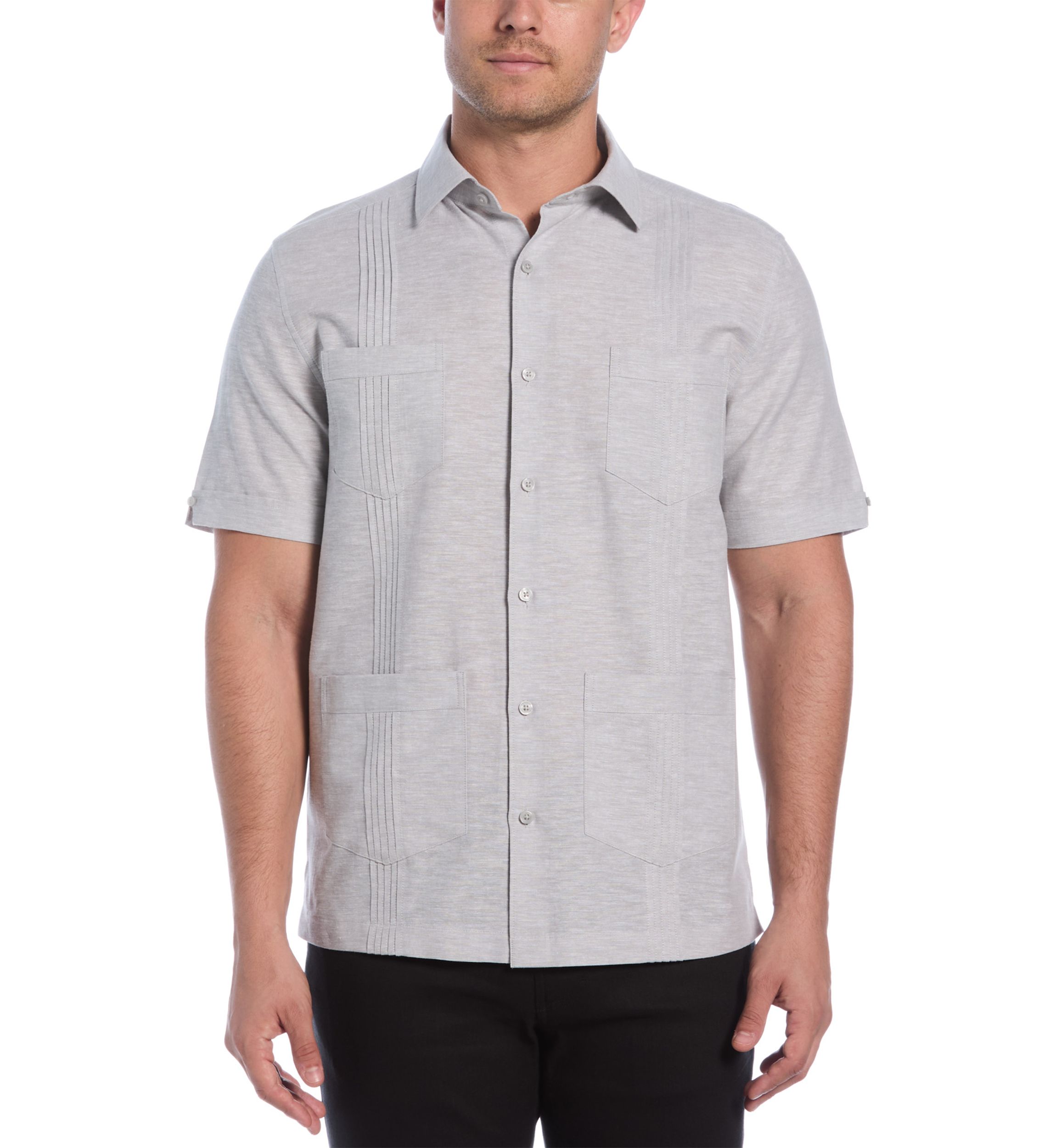 Mens Diamond Dobby Short Sleeve Shirt