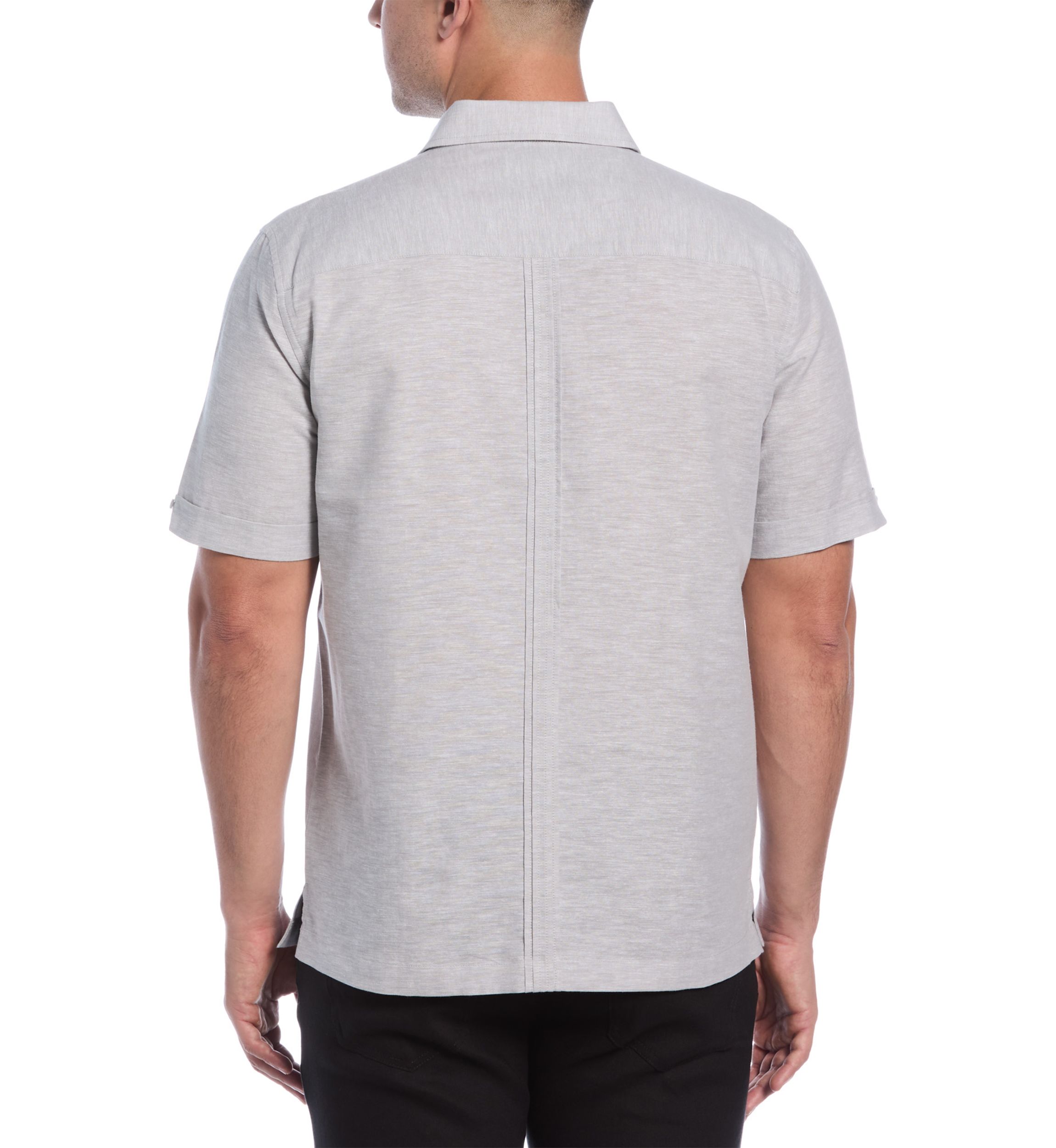 Mens Diamond Dobby Short Sleeve Shirt