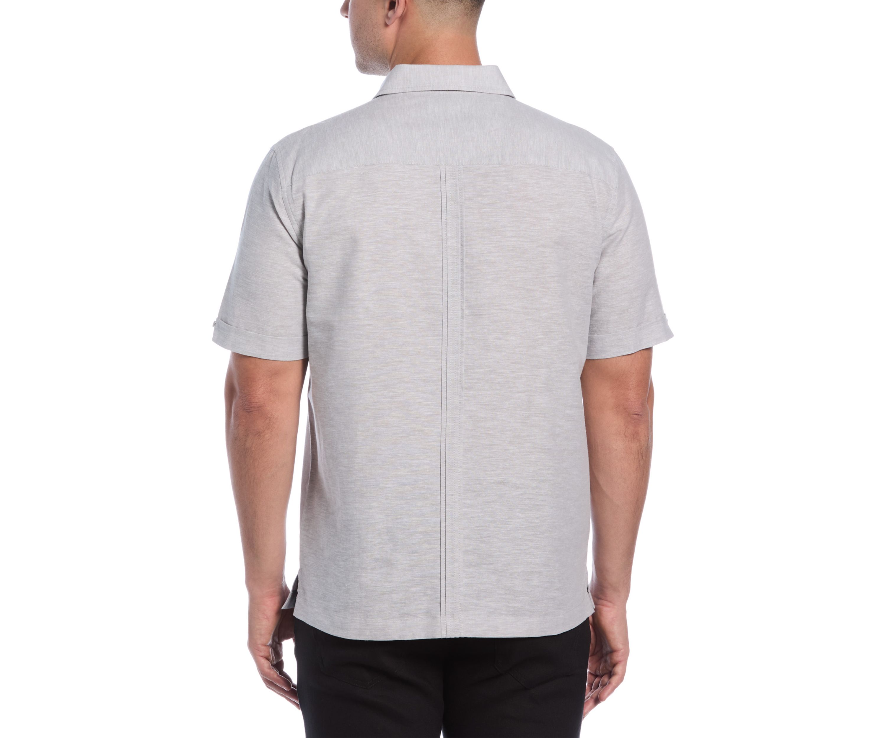 Mens Diamond Dobby Short Sleeve Shirt