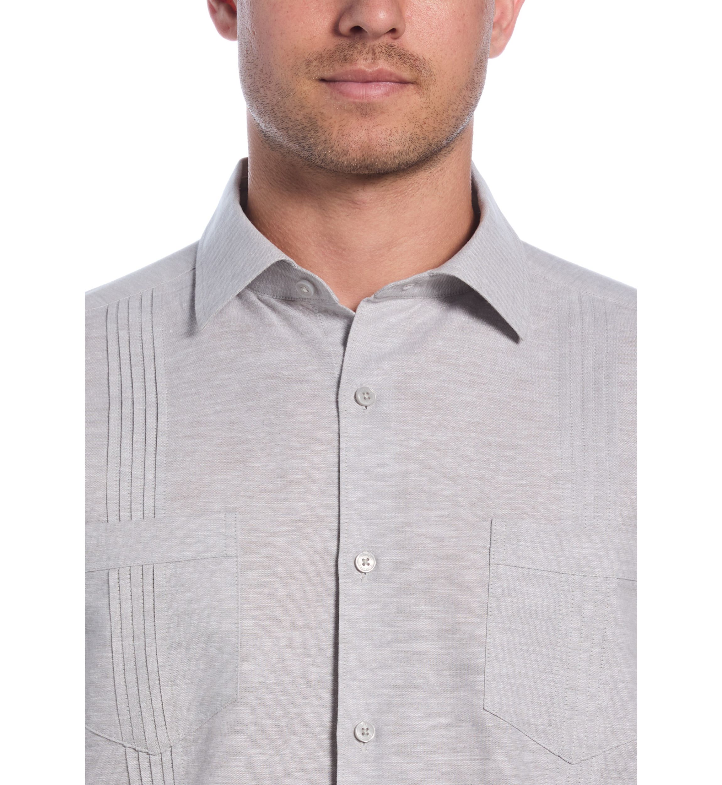 Mens Diamond Dobby Short Sleeve Shirt