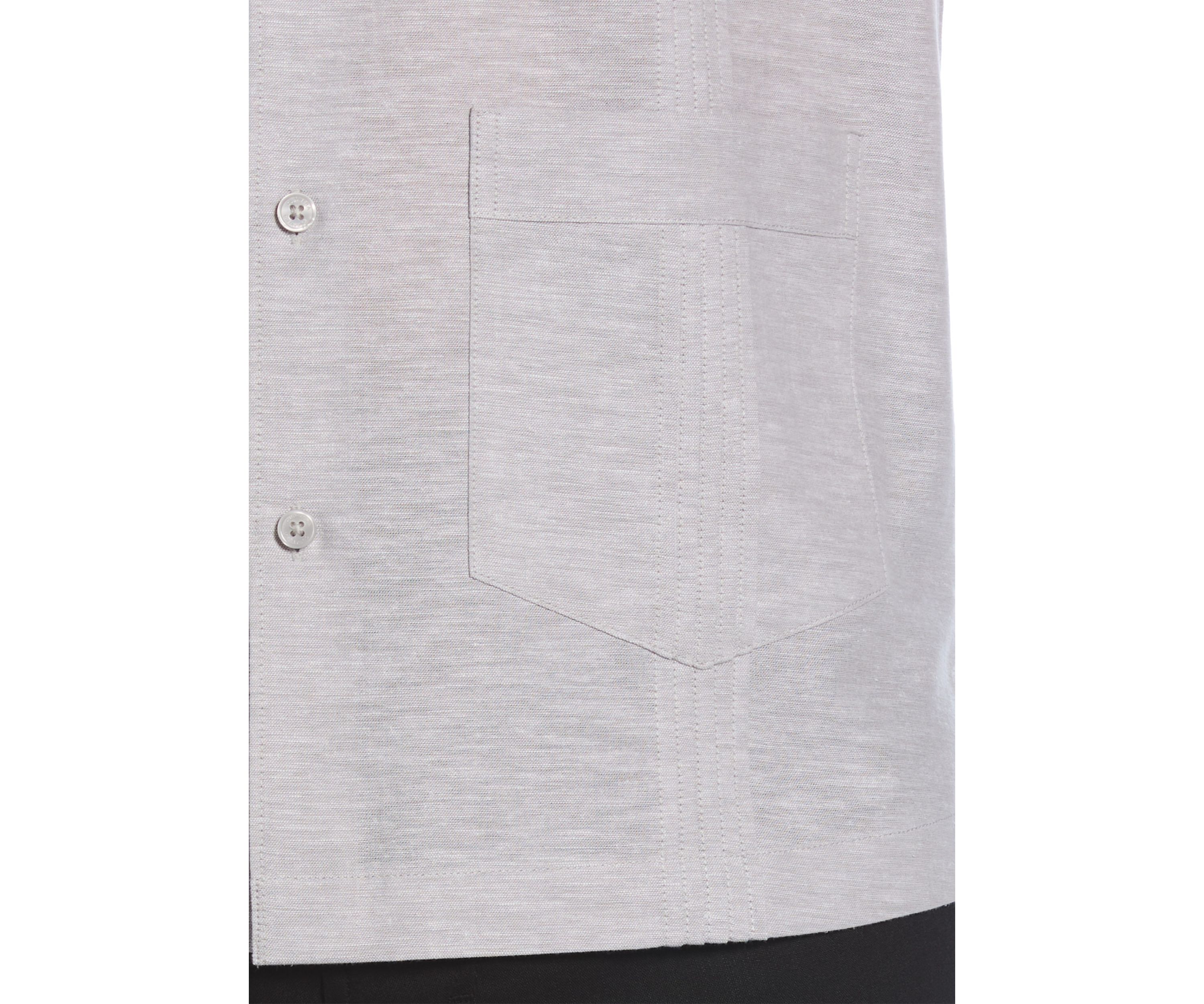 Mens Diamond Dobby Short Sleeve Shirt