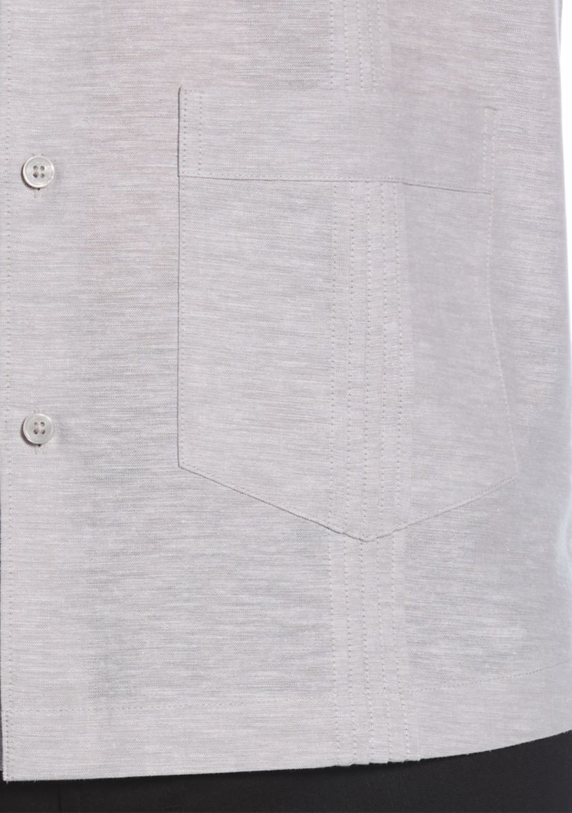 Mens Diamond Dobby Short Sleeve Shirt