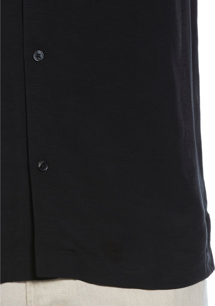 Mens Floral Embroidered Shirt