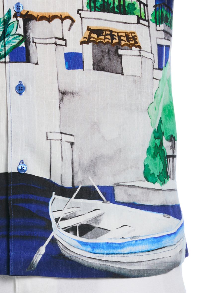 Big & Tall Tropical Print Shirt 