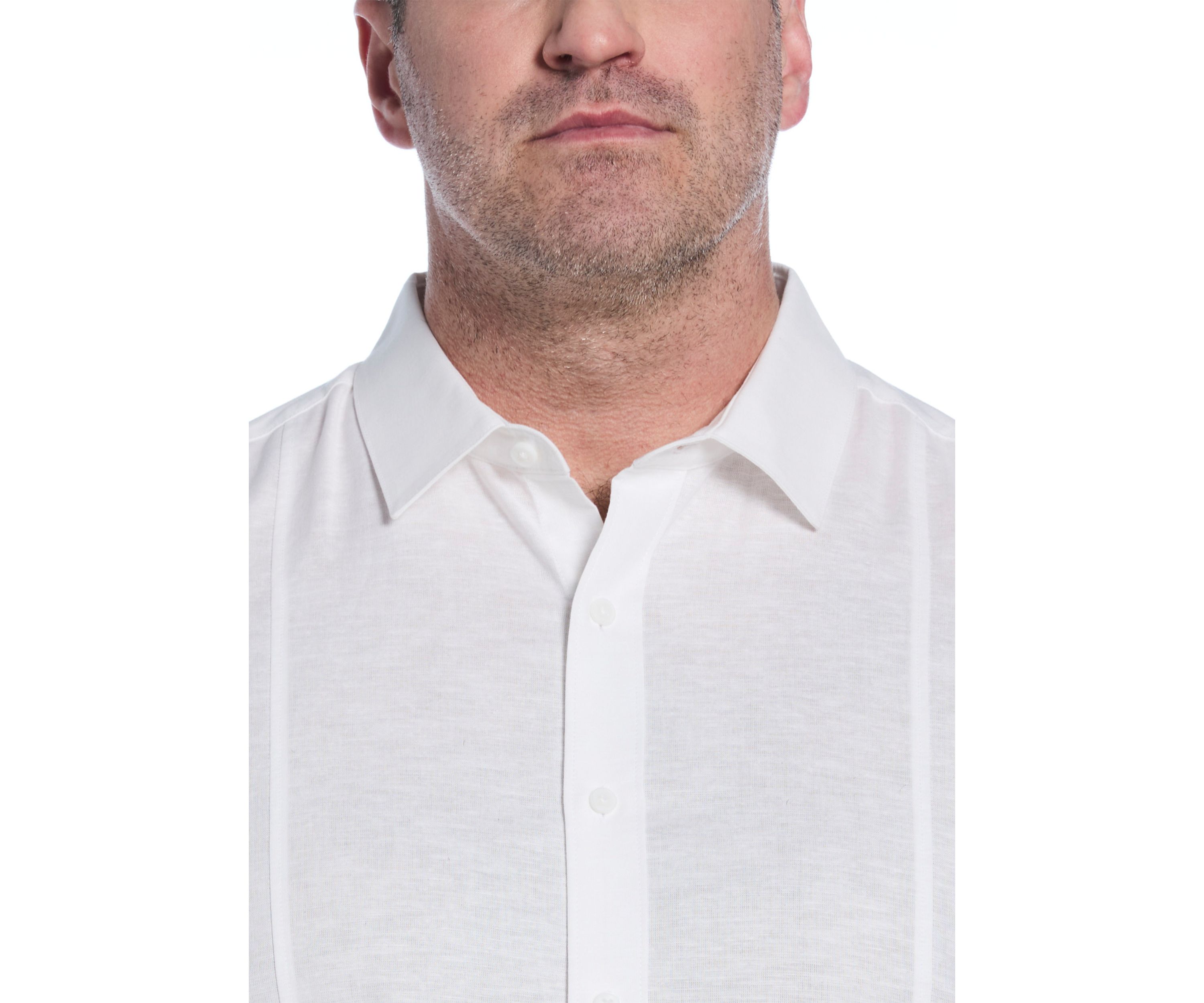 Big & Tall Single Tuck Printed Shirt 