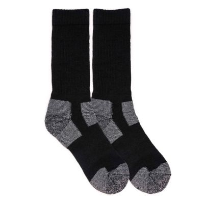 Ruff & Tuff Men's Steel Toe Crew Socks (2 Pair Pack)