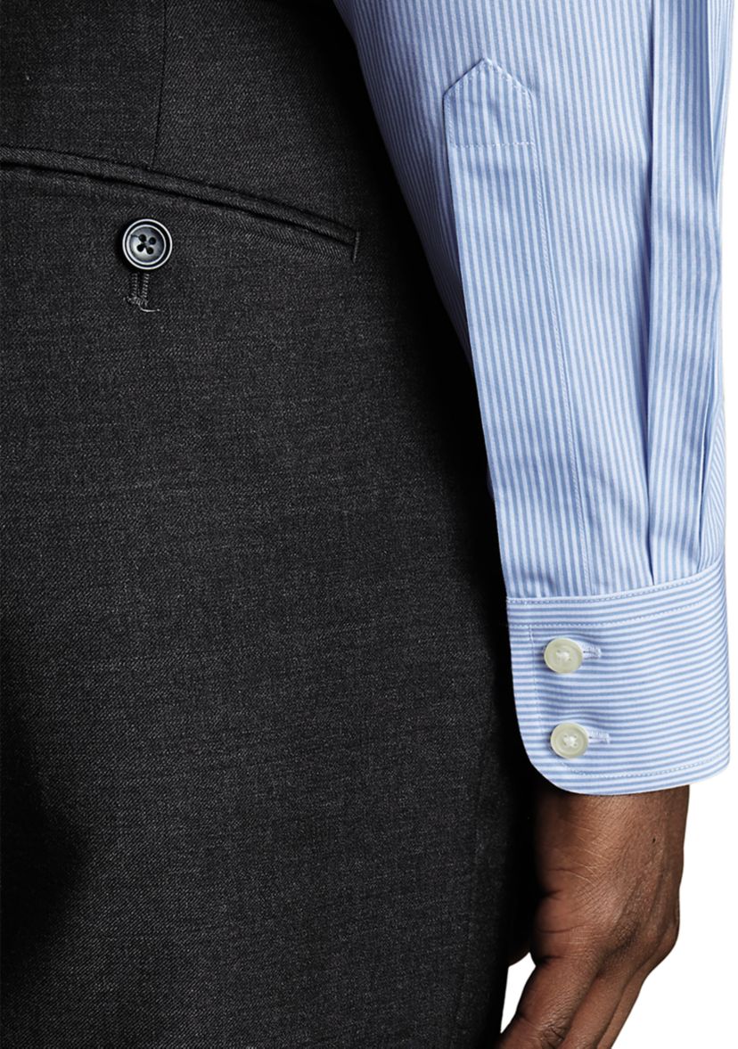 Mens Non Iron Bengal Stripe Shirt 