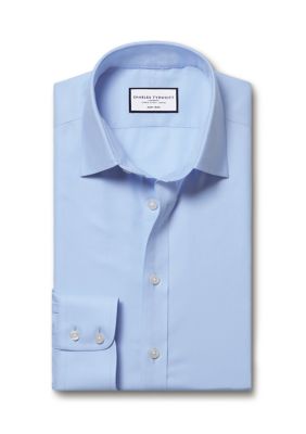 Charles Tyrwhitt Men's Classic Fit Non Iron Twill Shirt