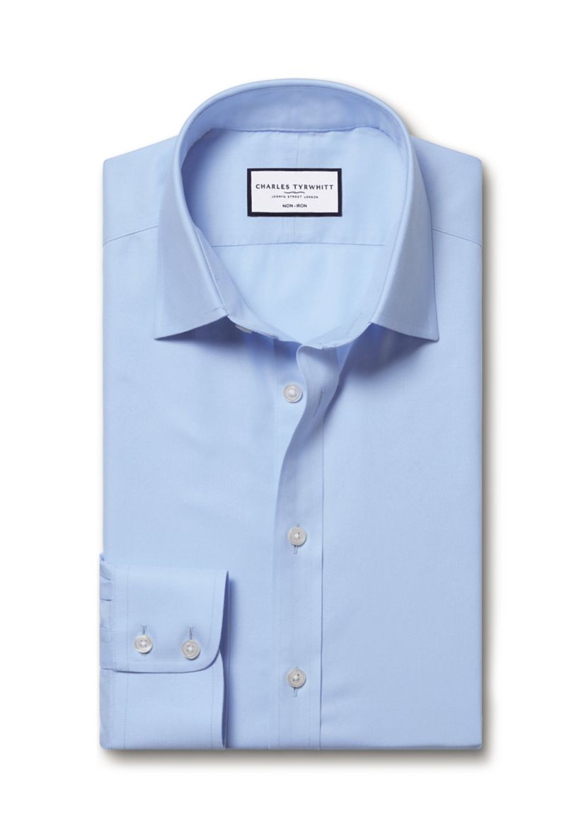 Mens Non Iron Twill Shirt 