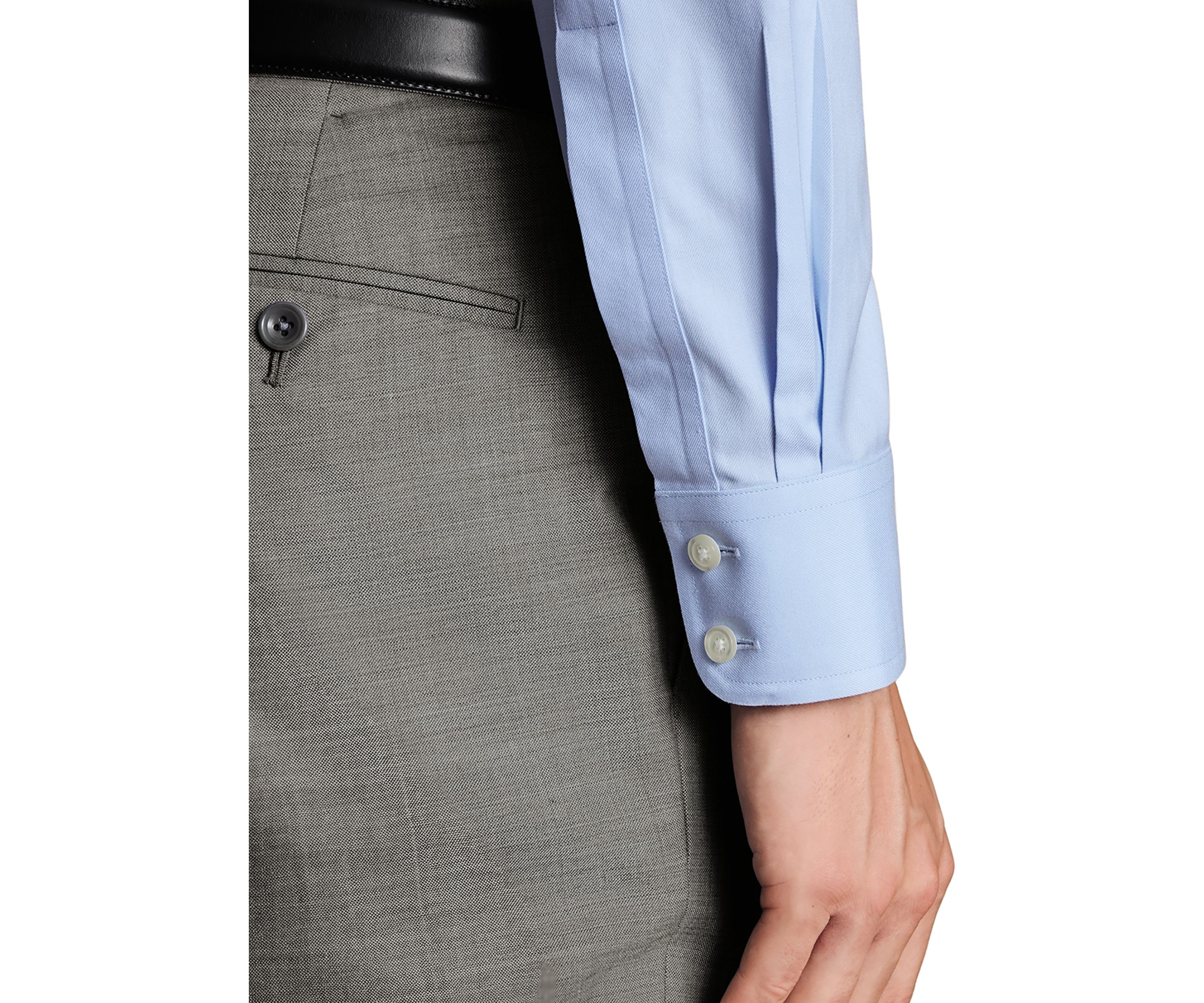 Mens Non Iron Twill Shirt 