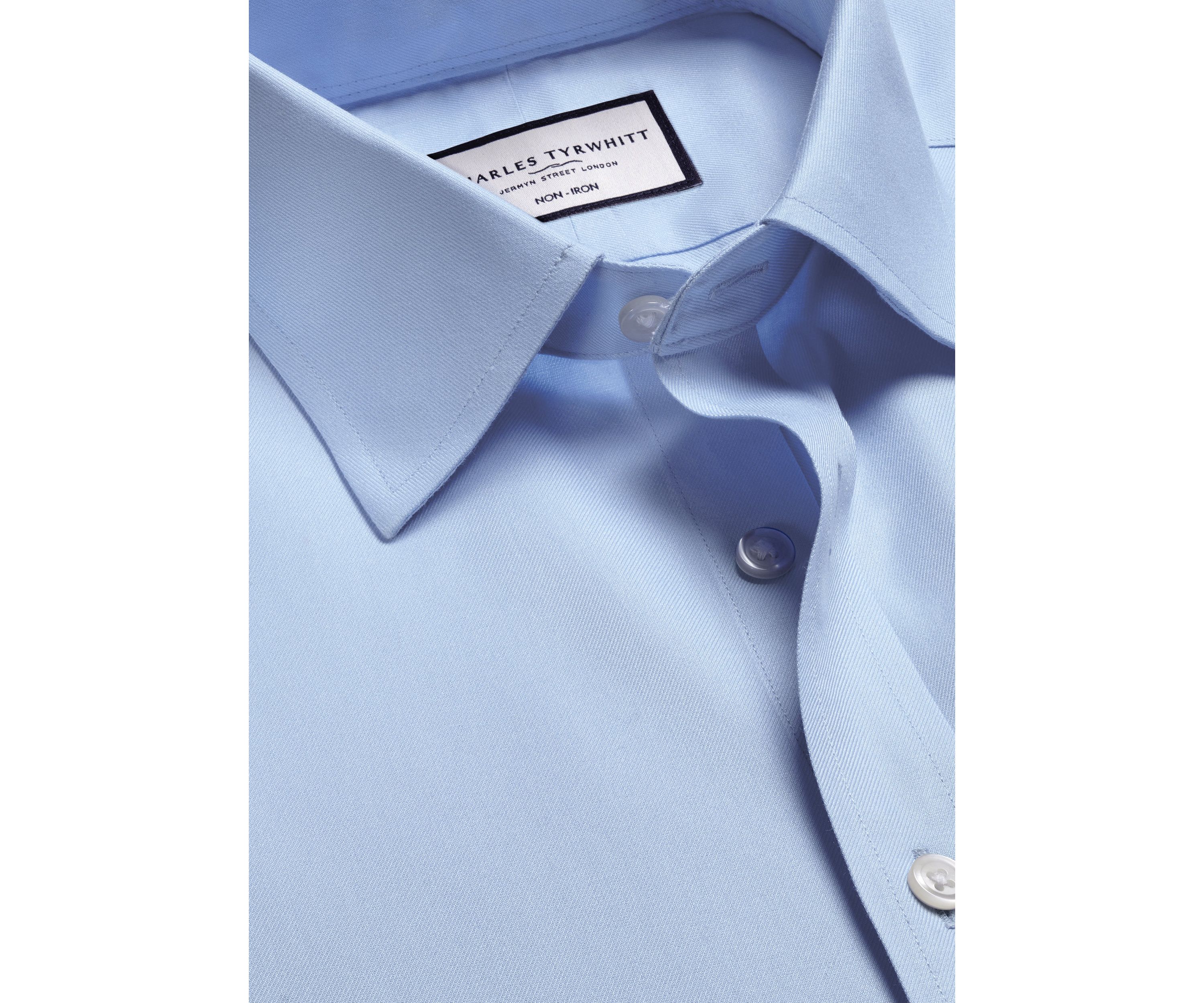 Mens Non Iron Twill Shirt 