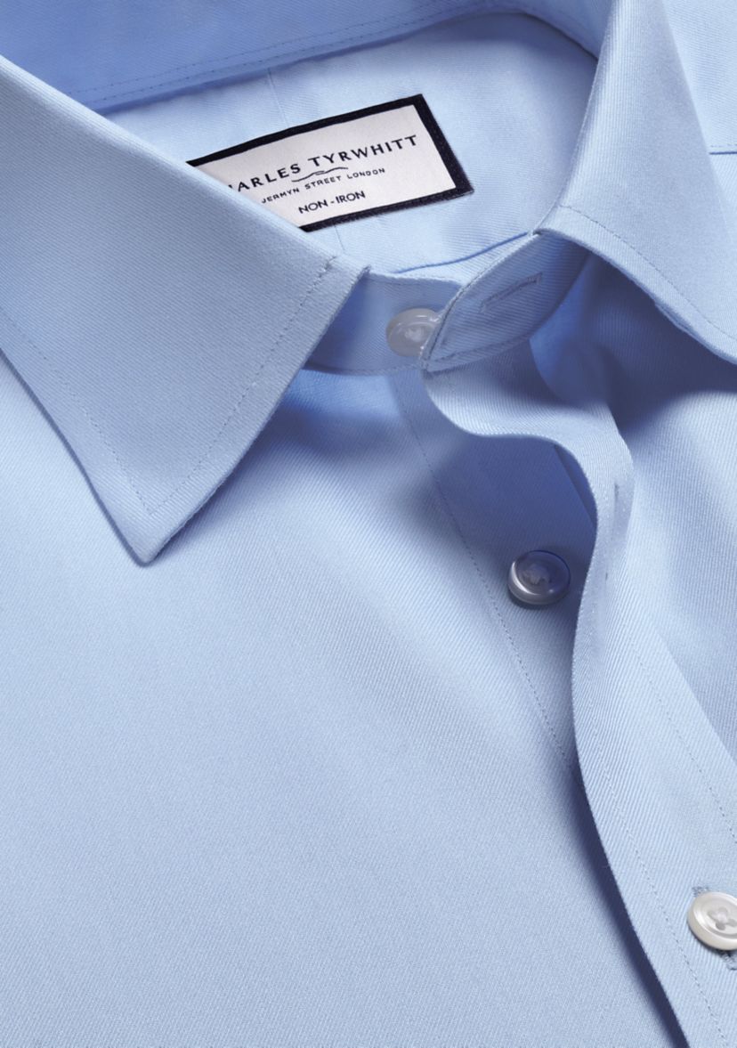 Mens Non Iron Twill Shirt 