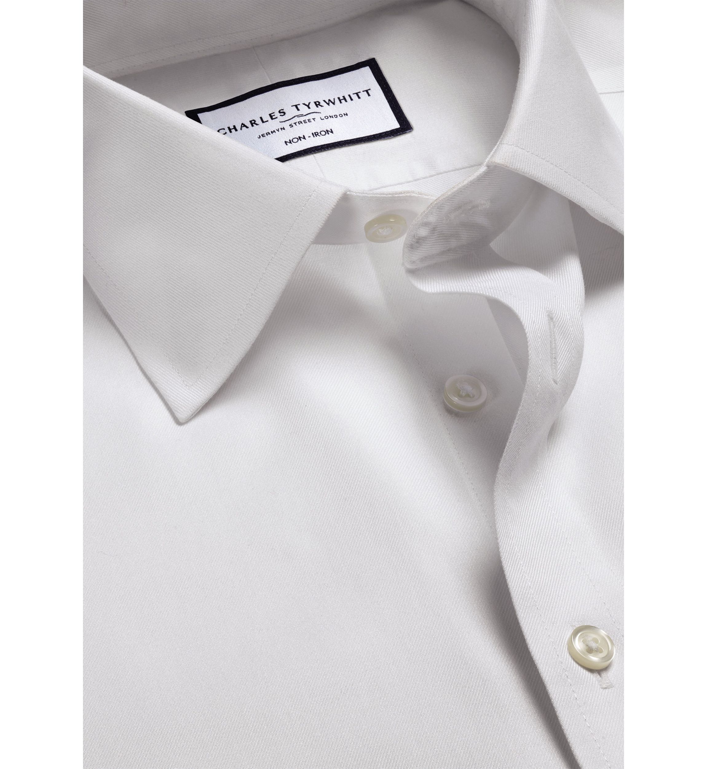 Mens Non Iron Twill Shirt