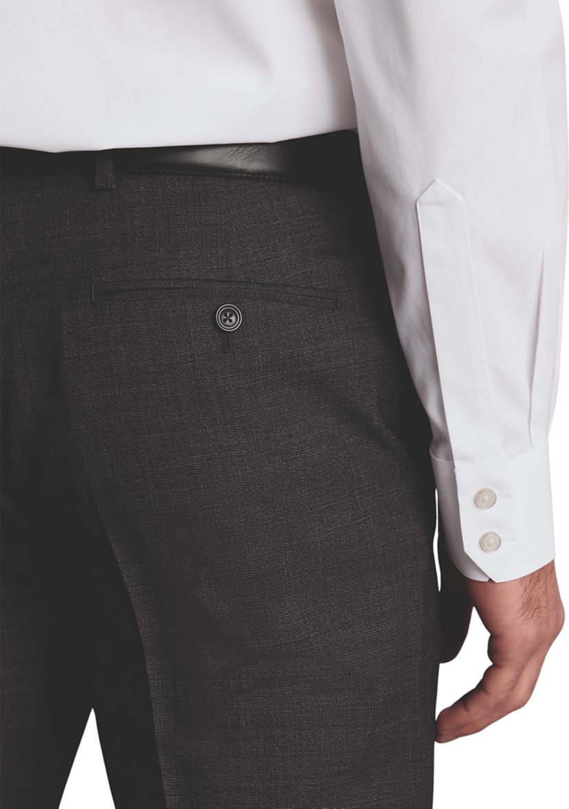 Mens Cutaway Collar Non Iron Poplin Shirt 