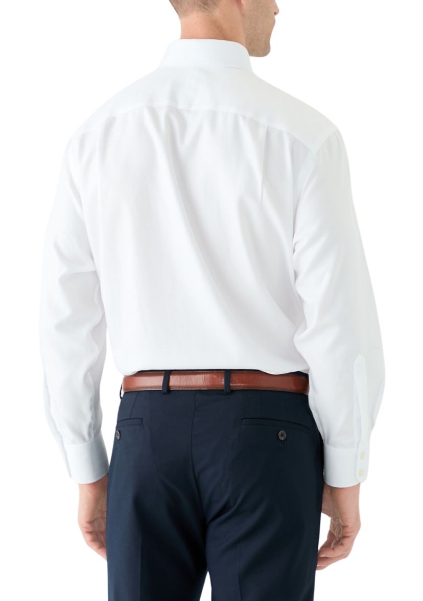Mens Non-Iron Herringbone Shirt