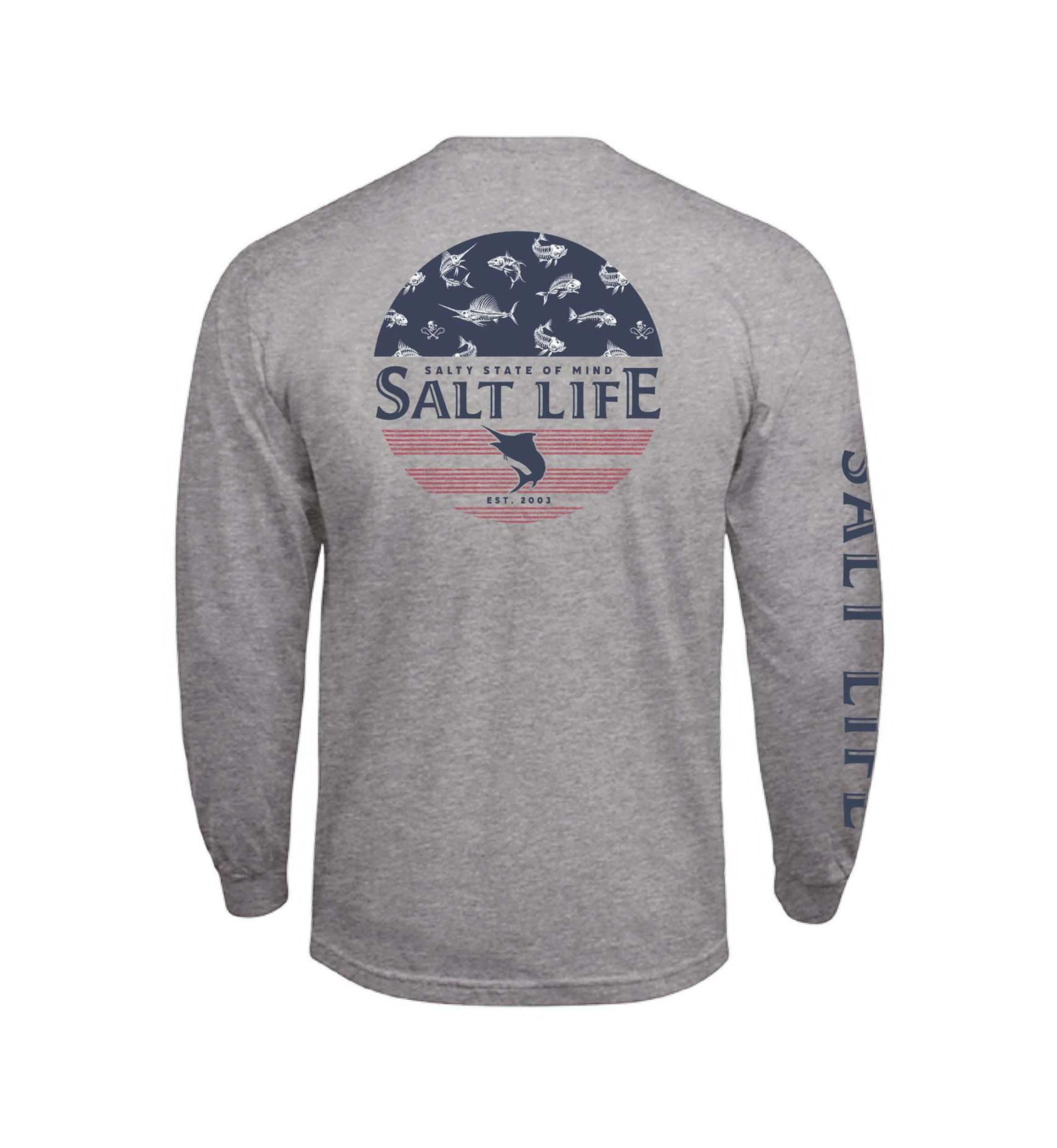 Salty Honor Bones Long Sleeve Graphic T-Shirt