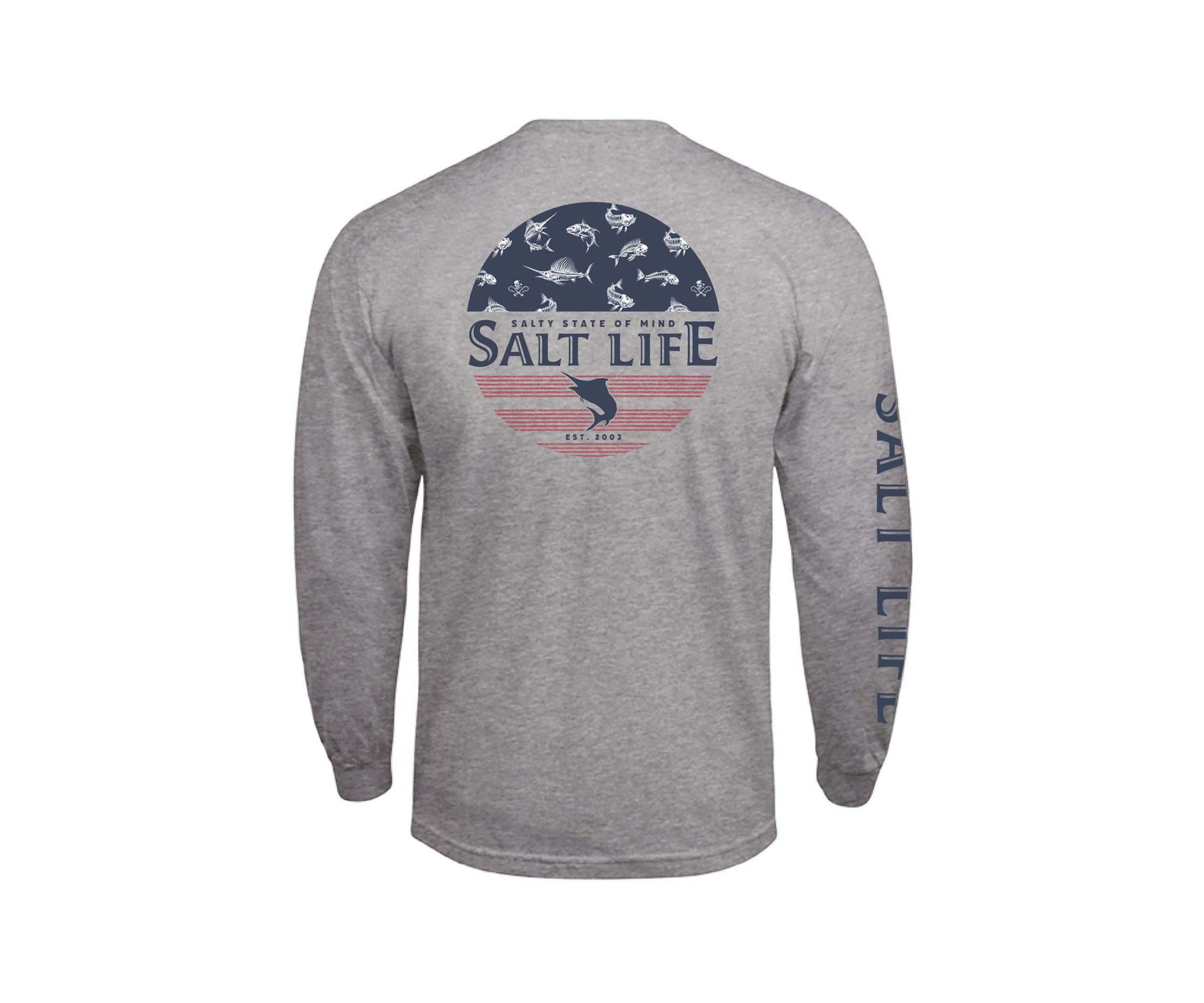 Salty Honor Bones Long Sleeve Graphic T-Shirt