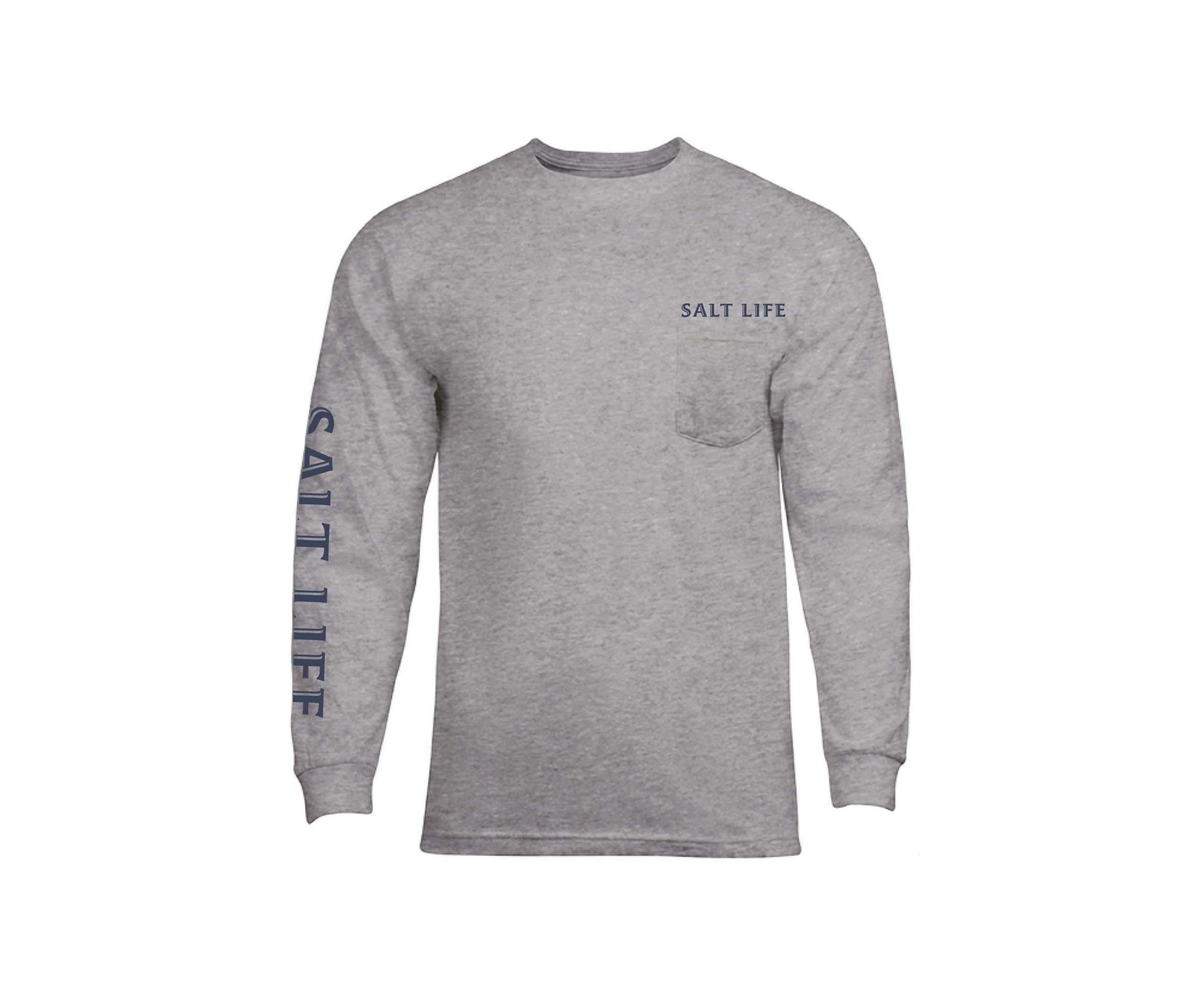 Salty Honor Bones Long Sleeve Graphic T-Shirt