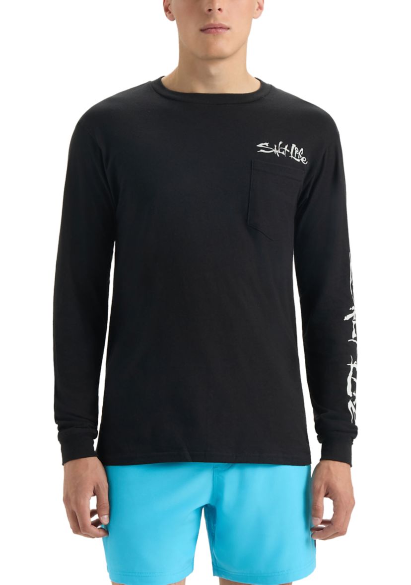 Secret Spot Long Sleeve Graphic T-Shirt