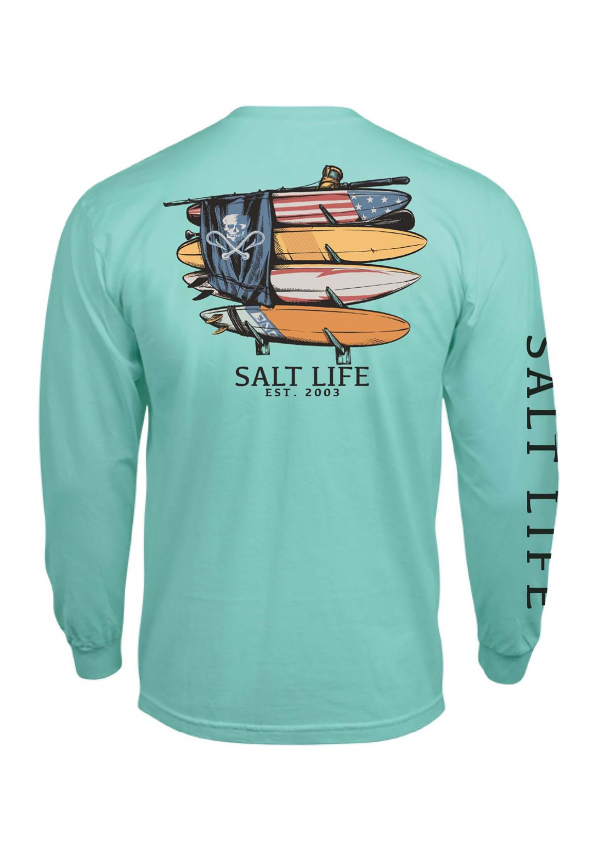 American Quiver Long Sleeve Graphic T-Shirt