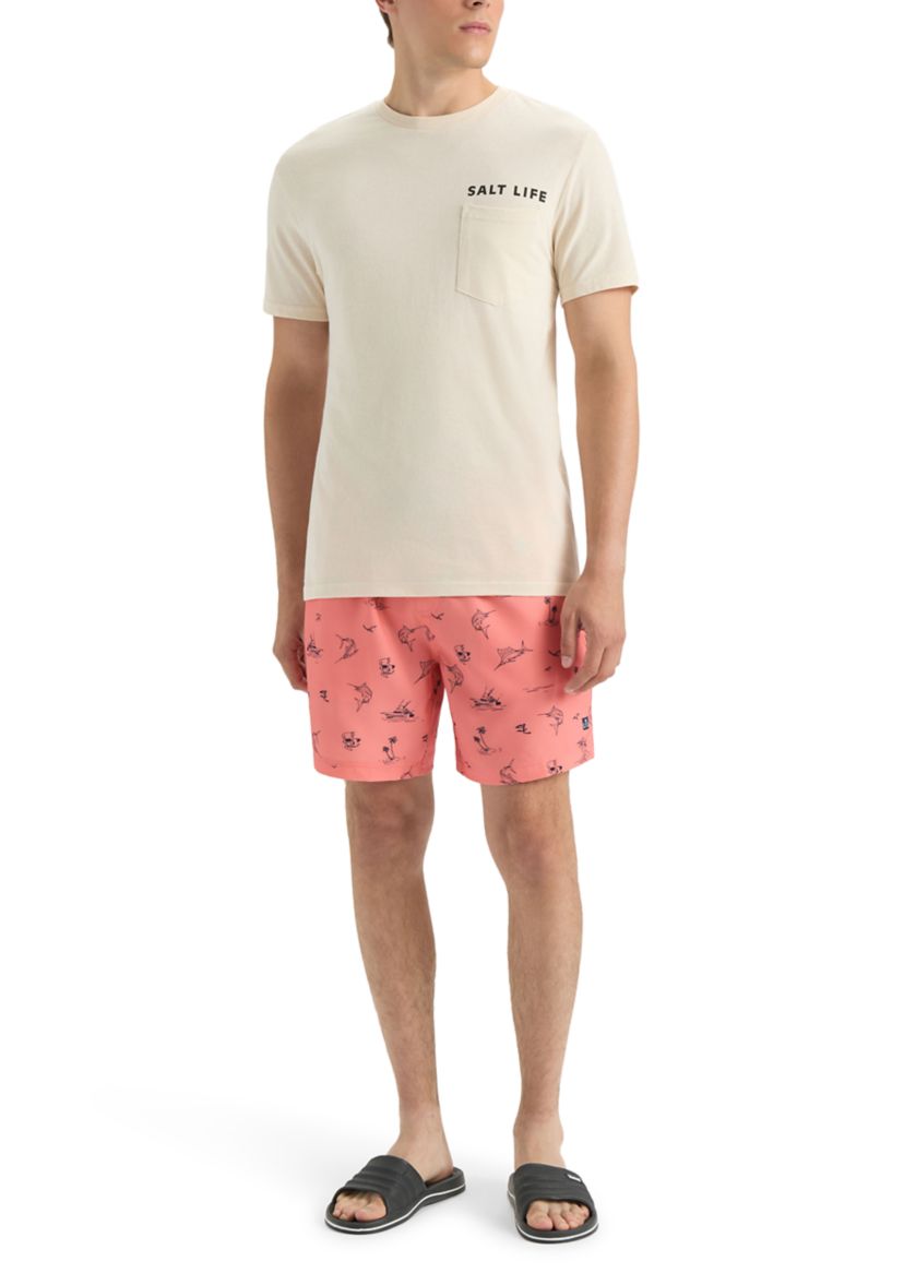 Mens Catchin’ Vibes Short Sleeve 30s T-Shirt