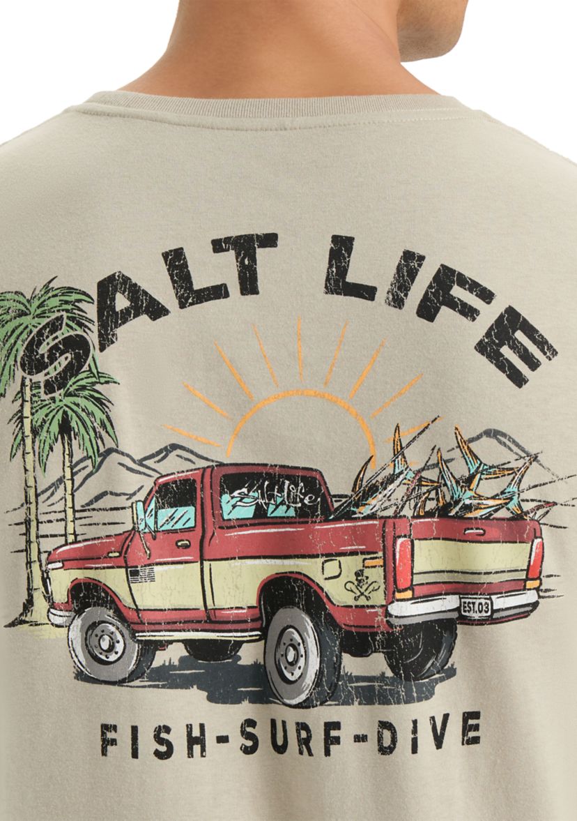 Truck and Tail Long Sleeve 30s T-Shirt