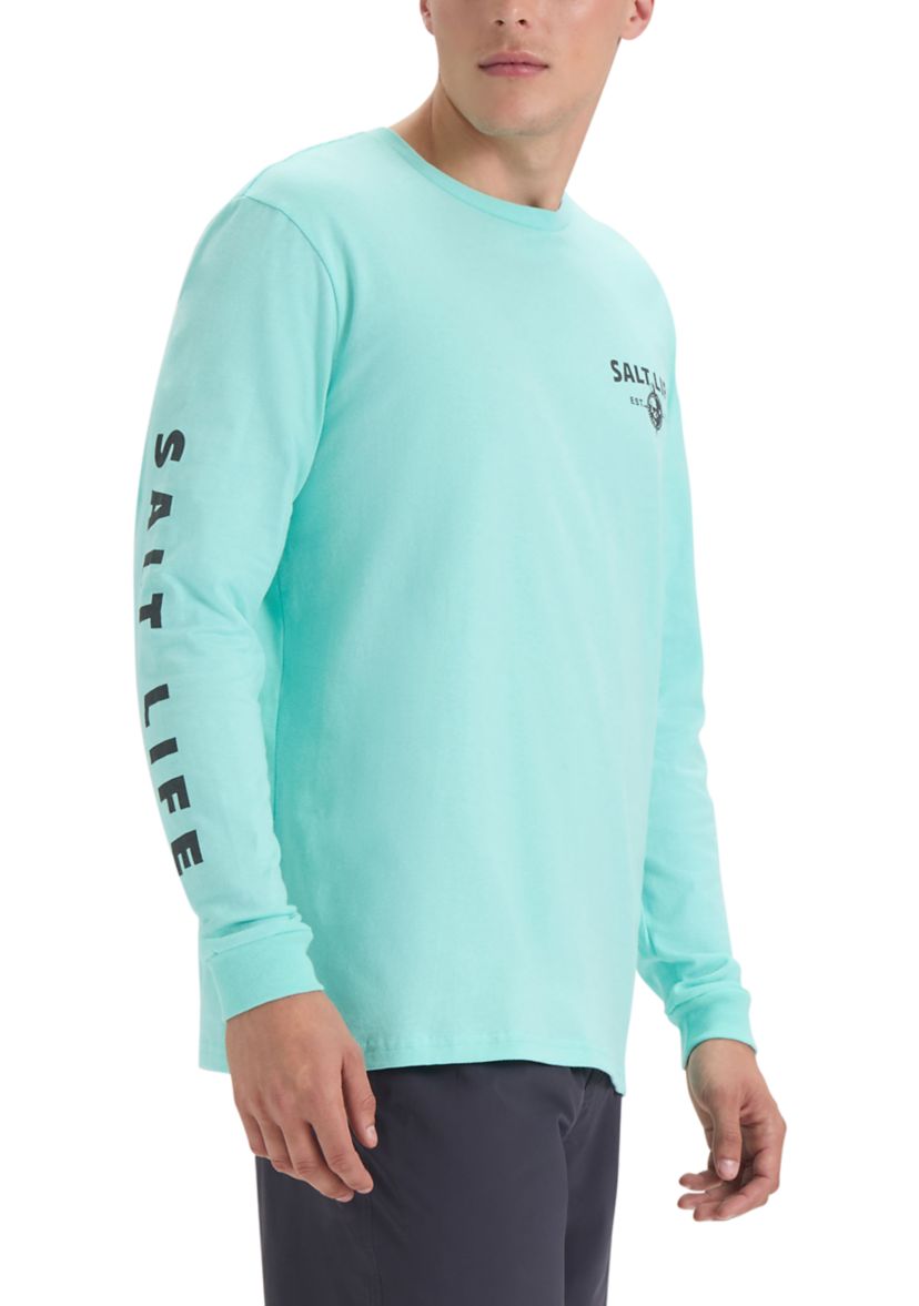 Heavy Seas Long Sleeve 30s Graphic T-Shirt 