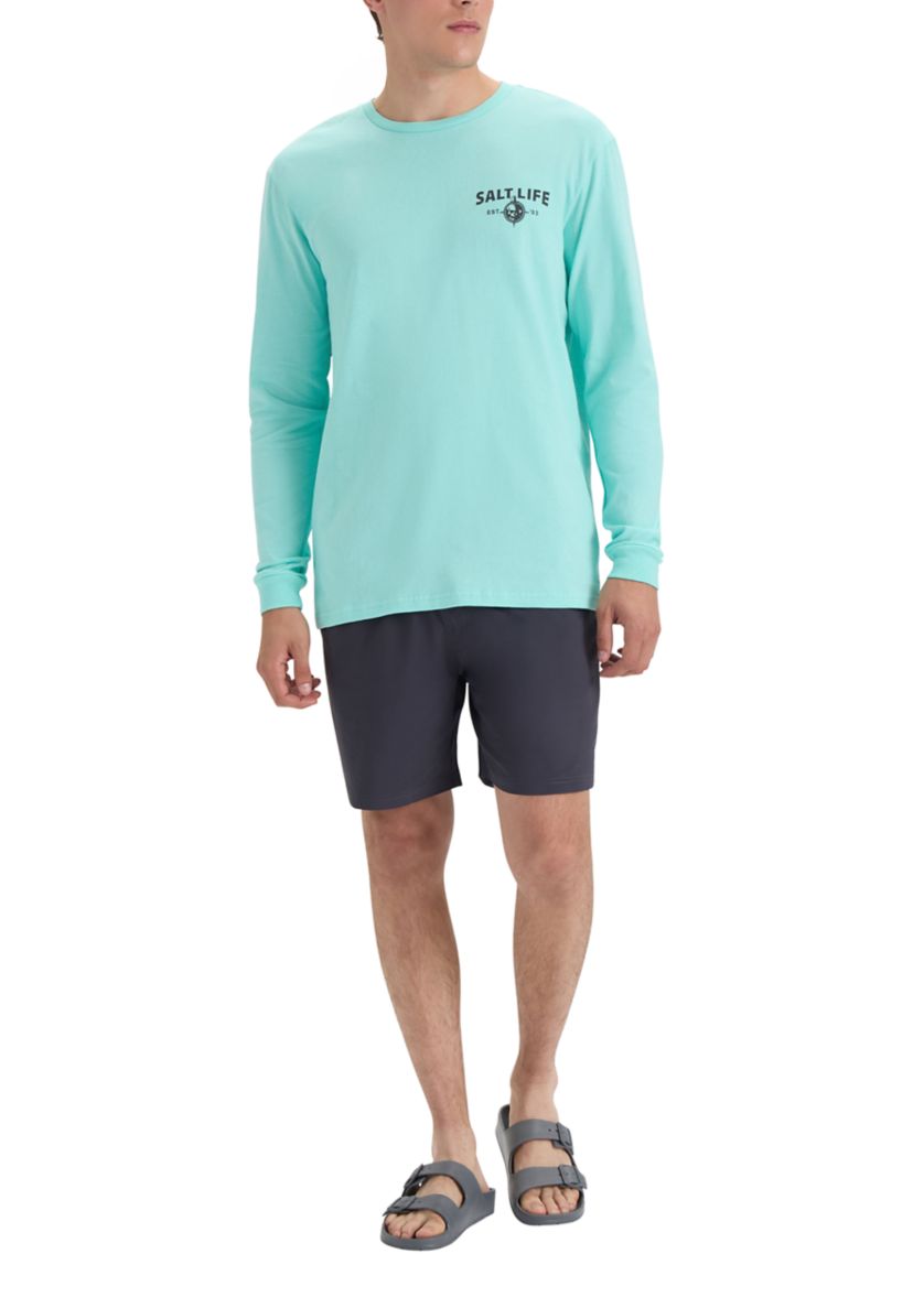 Heavy Seas Long Sleeve 30s Graphic T-Shirt 