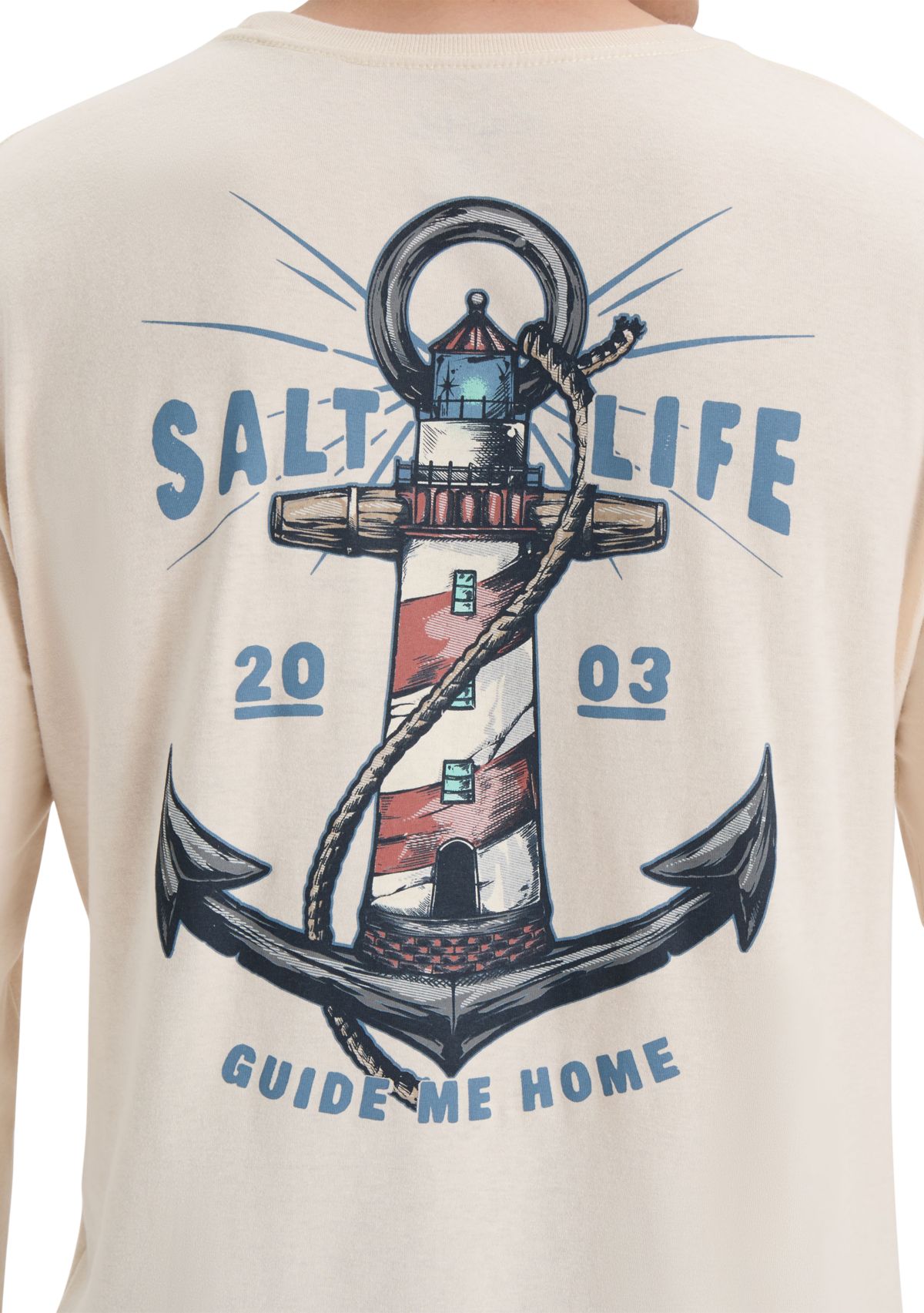 Guide Me Home Long Sleeve 30s Graphic T-Shirt 