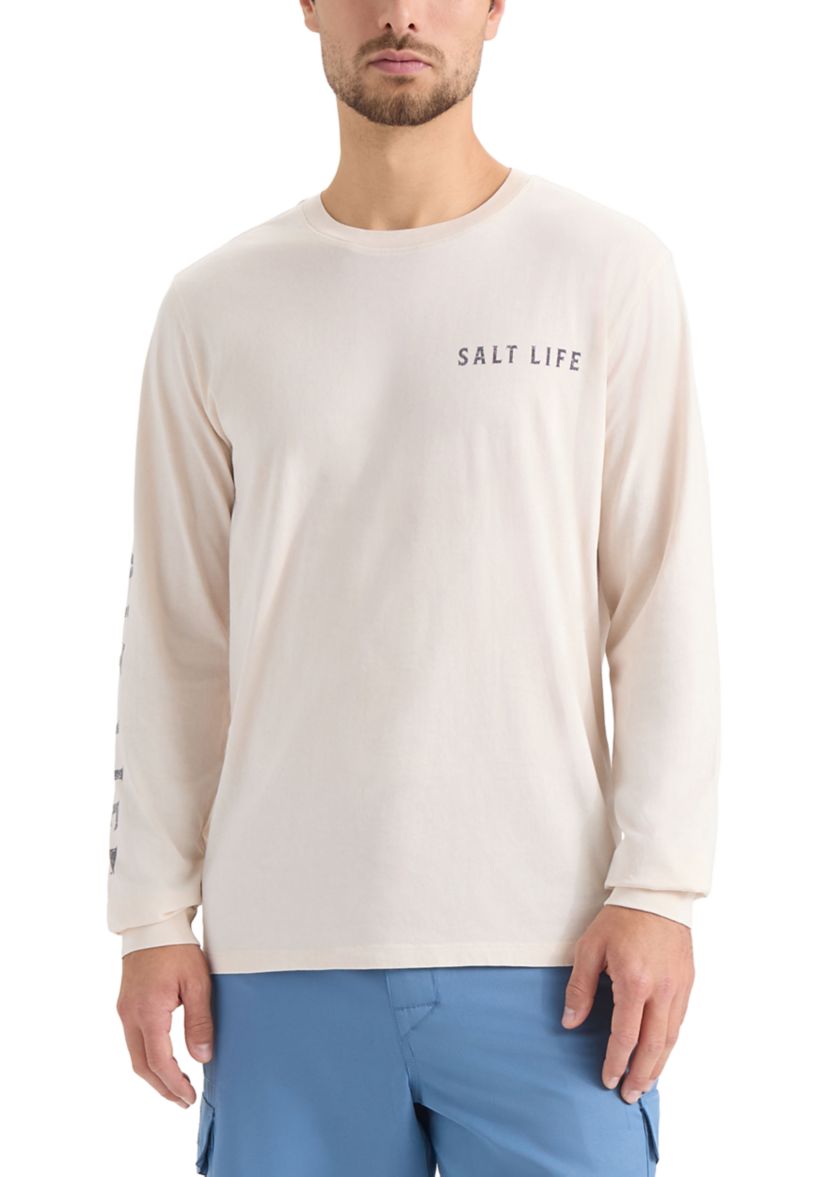 Mens Wake and Bait Boating Long Sleeve T-Shirt