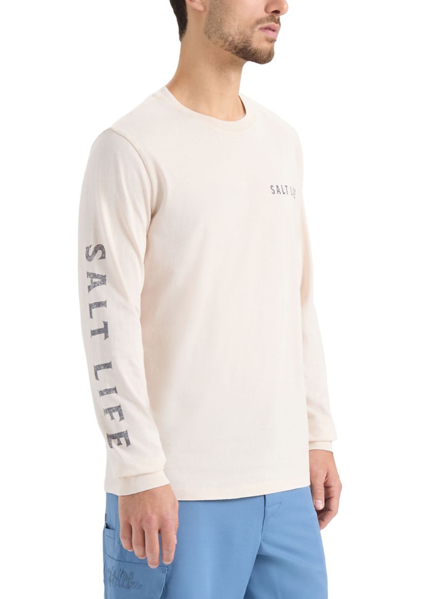 Mens Wake and Bait Boating Long Sleeve T-Shirt