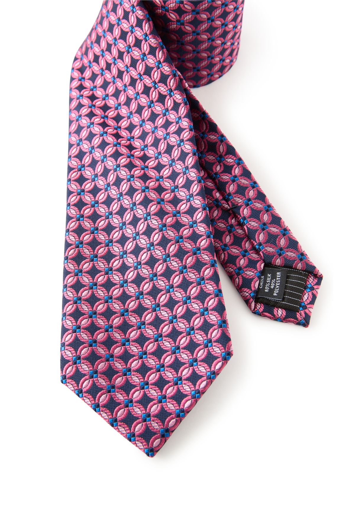 Medallion Print Tie