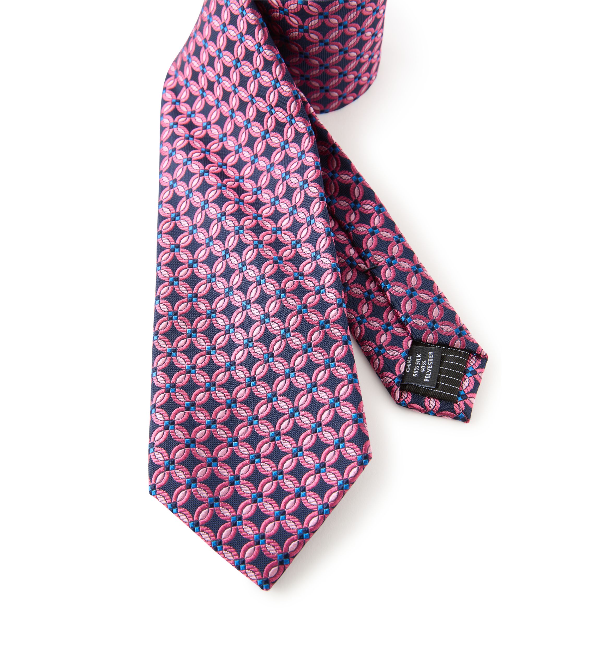 Medallion Print Tie