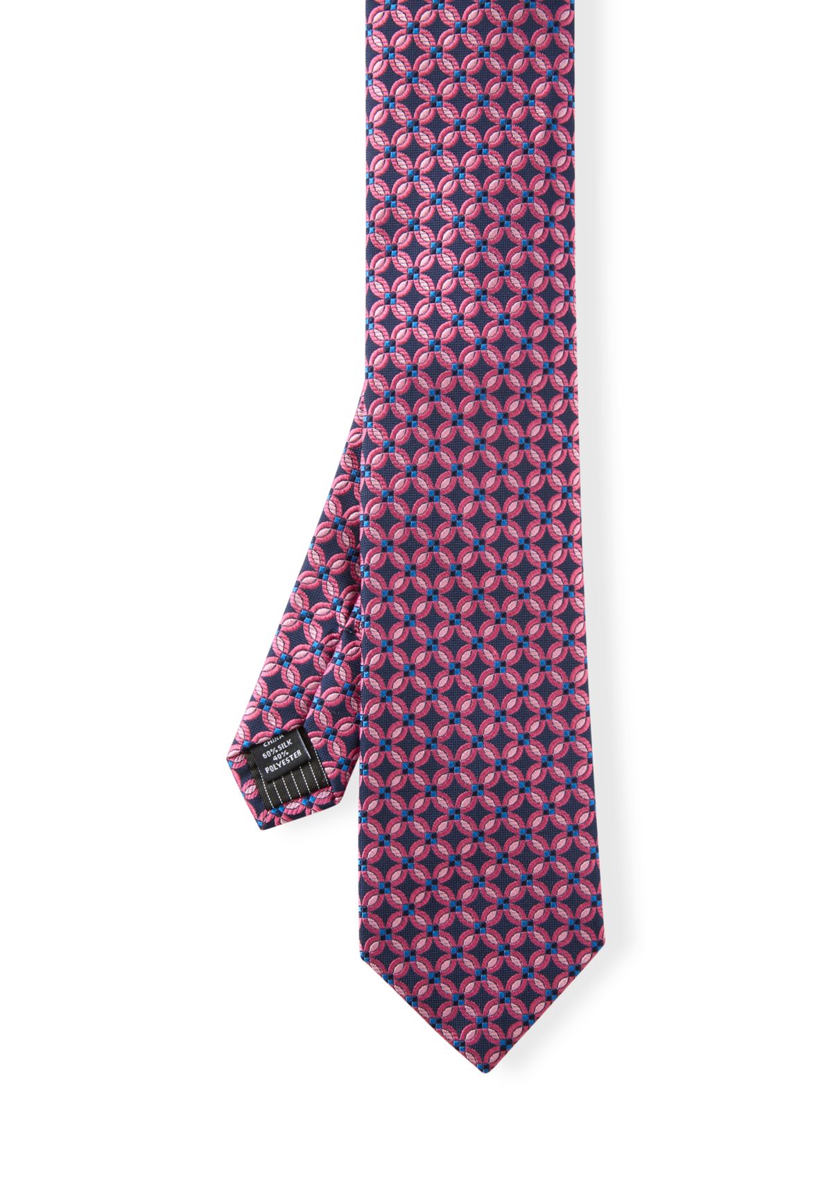 Medallion Print Tie