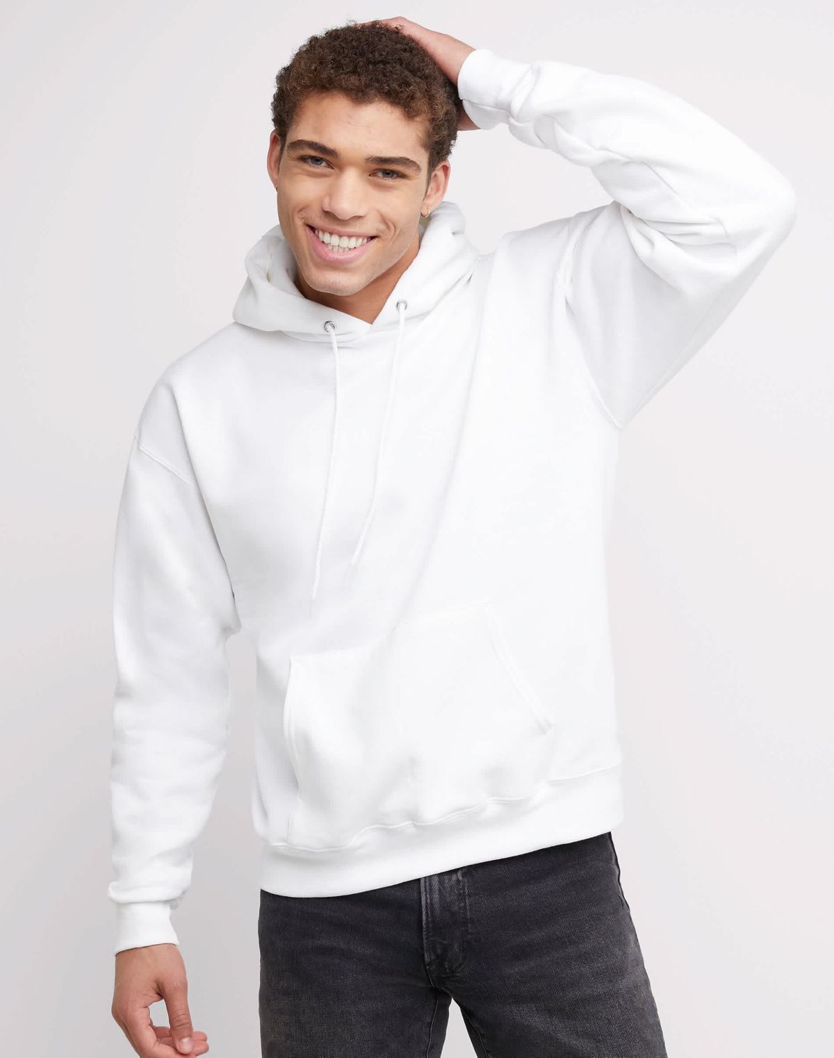 Hanes Ultimate Mens Heavyweight Fleece Hoodie