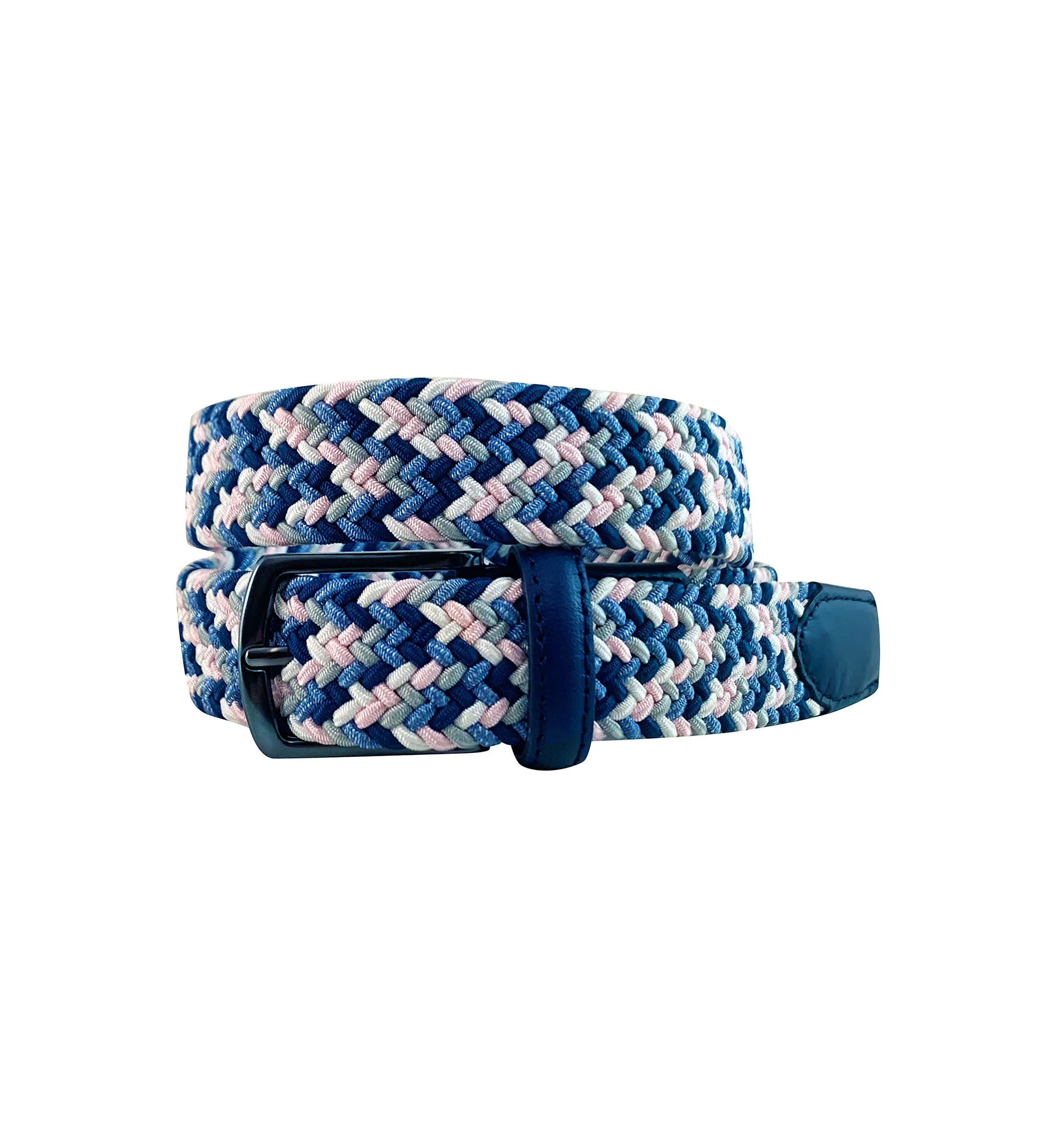 Multi Color Braided Belt