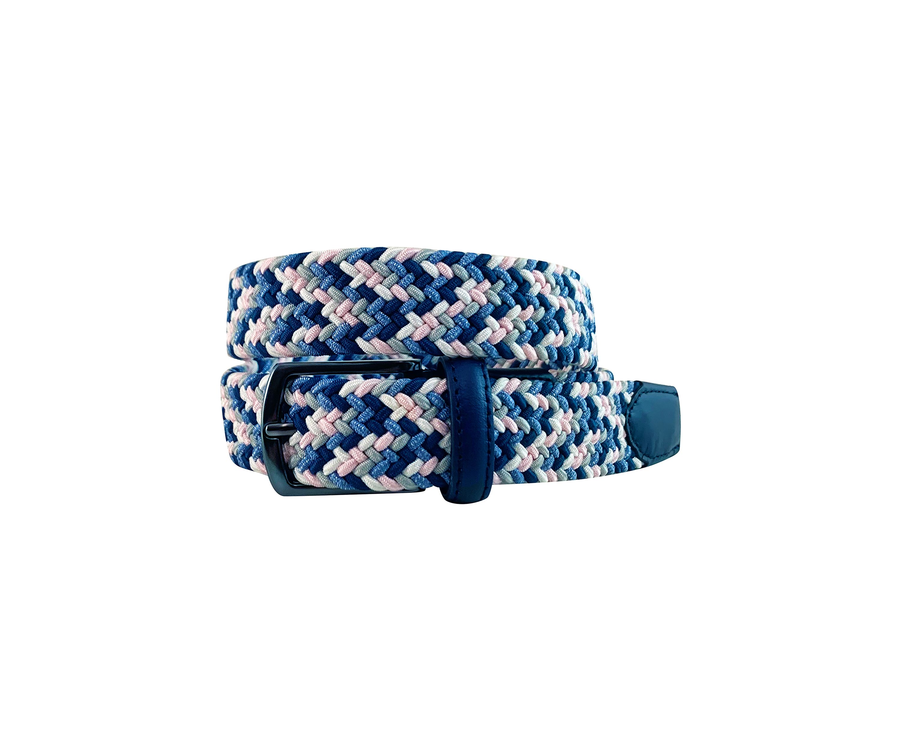 Multi Color Braided Belt