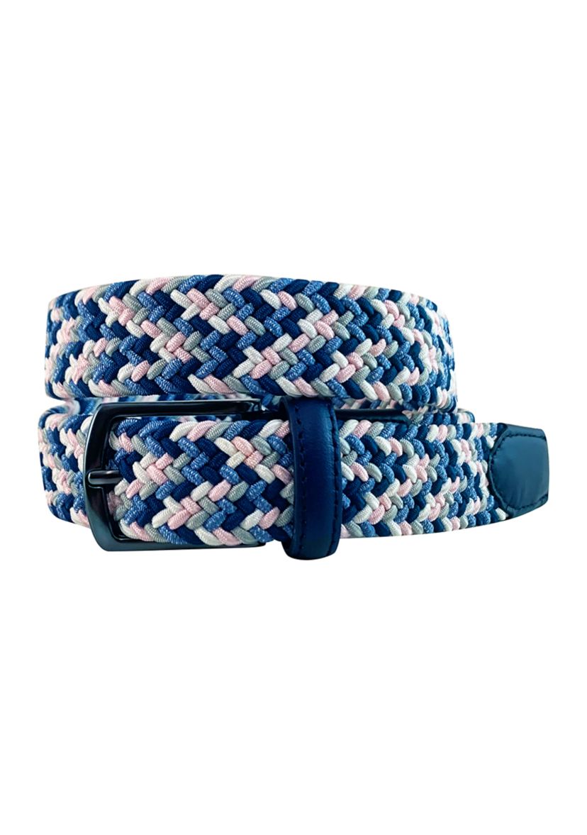 Multi Color Braided Belt